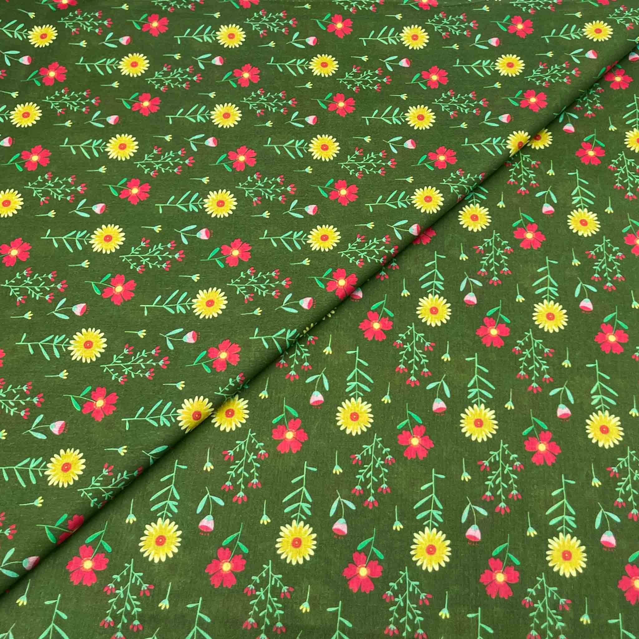 Lawn Digital Print D873