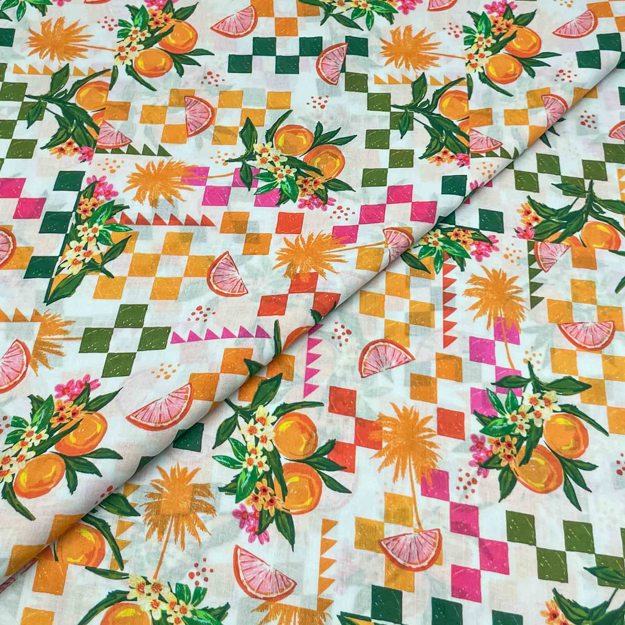 Lawn Digital Print D862