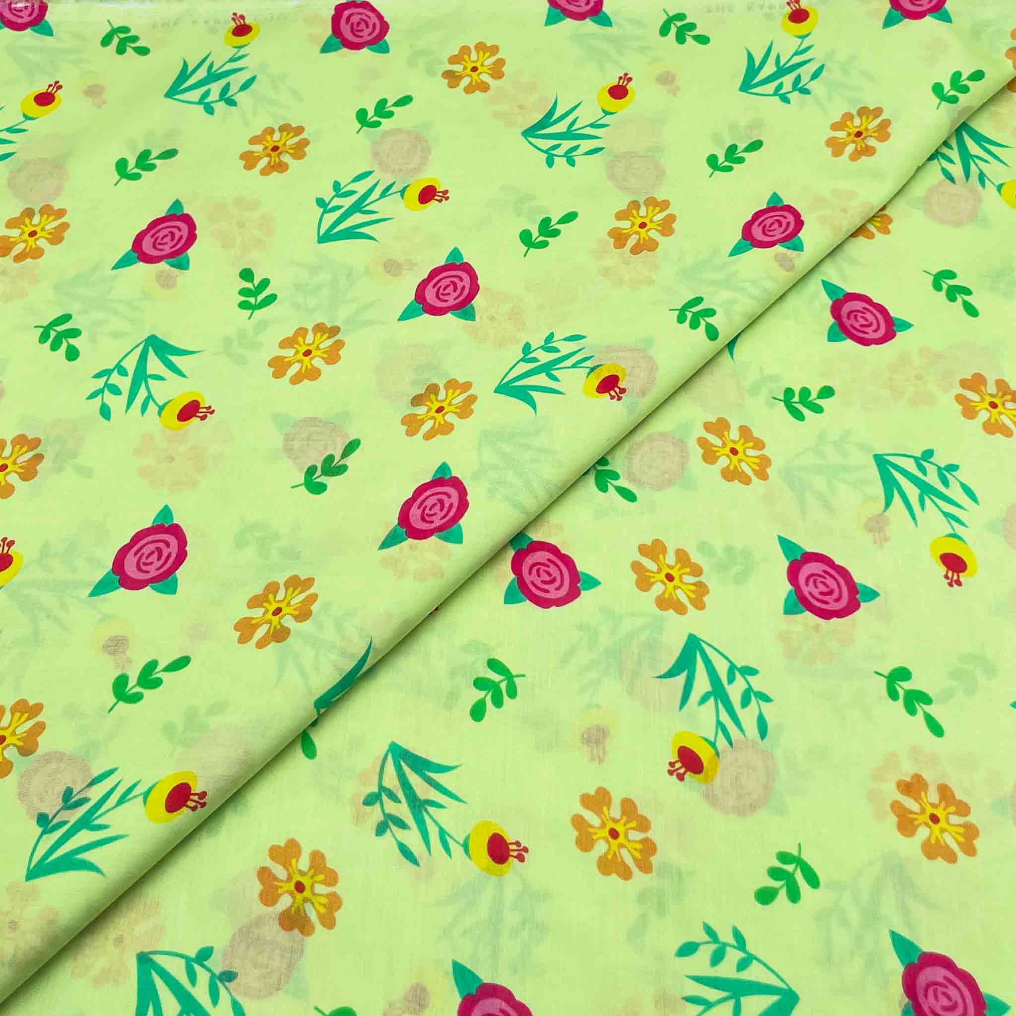 Lawn Digital Print D854