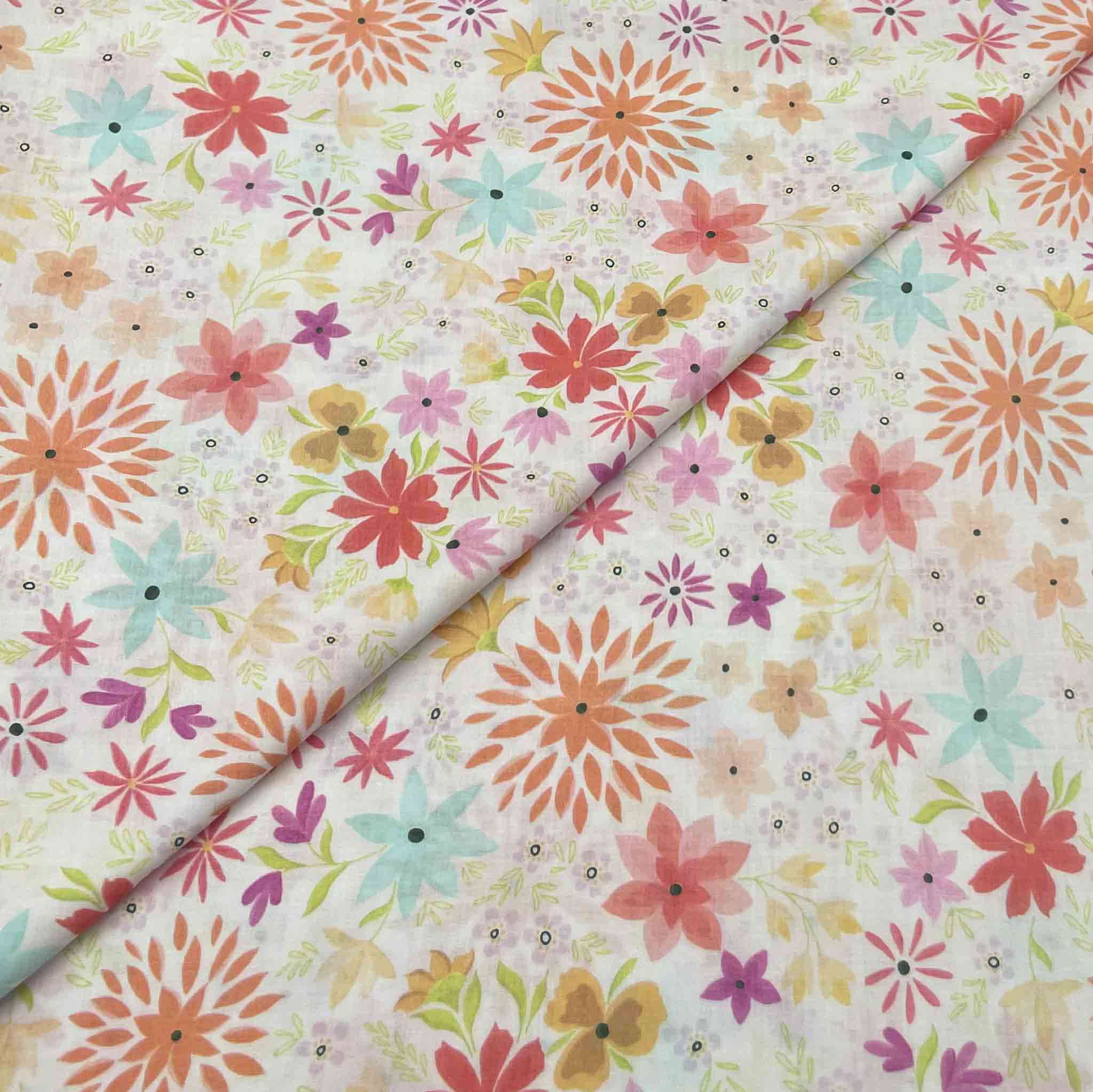 Lawn Digital Print D757