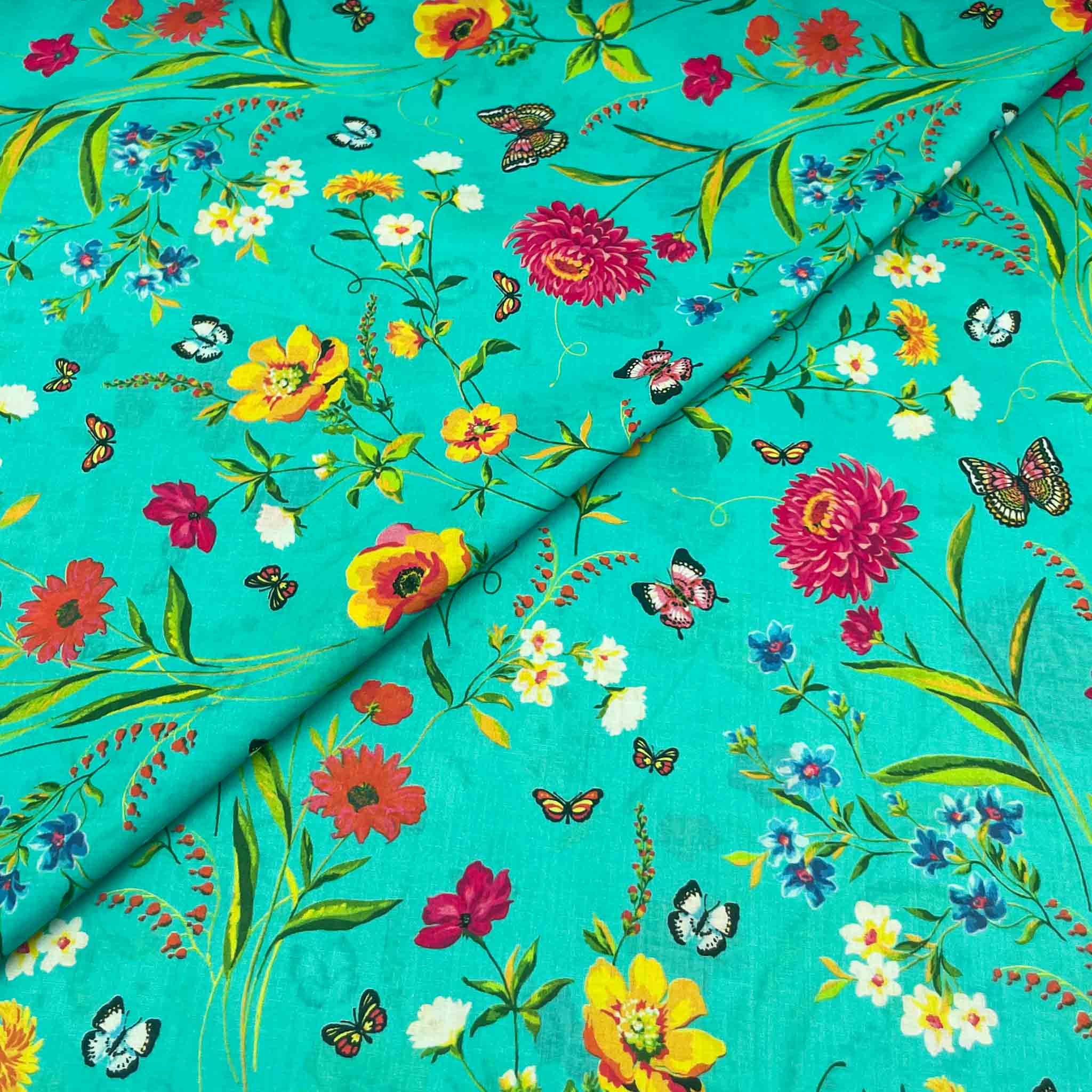 Lawn Digital Print D895