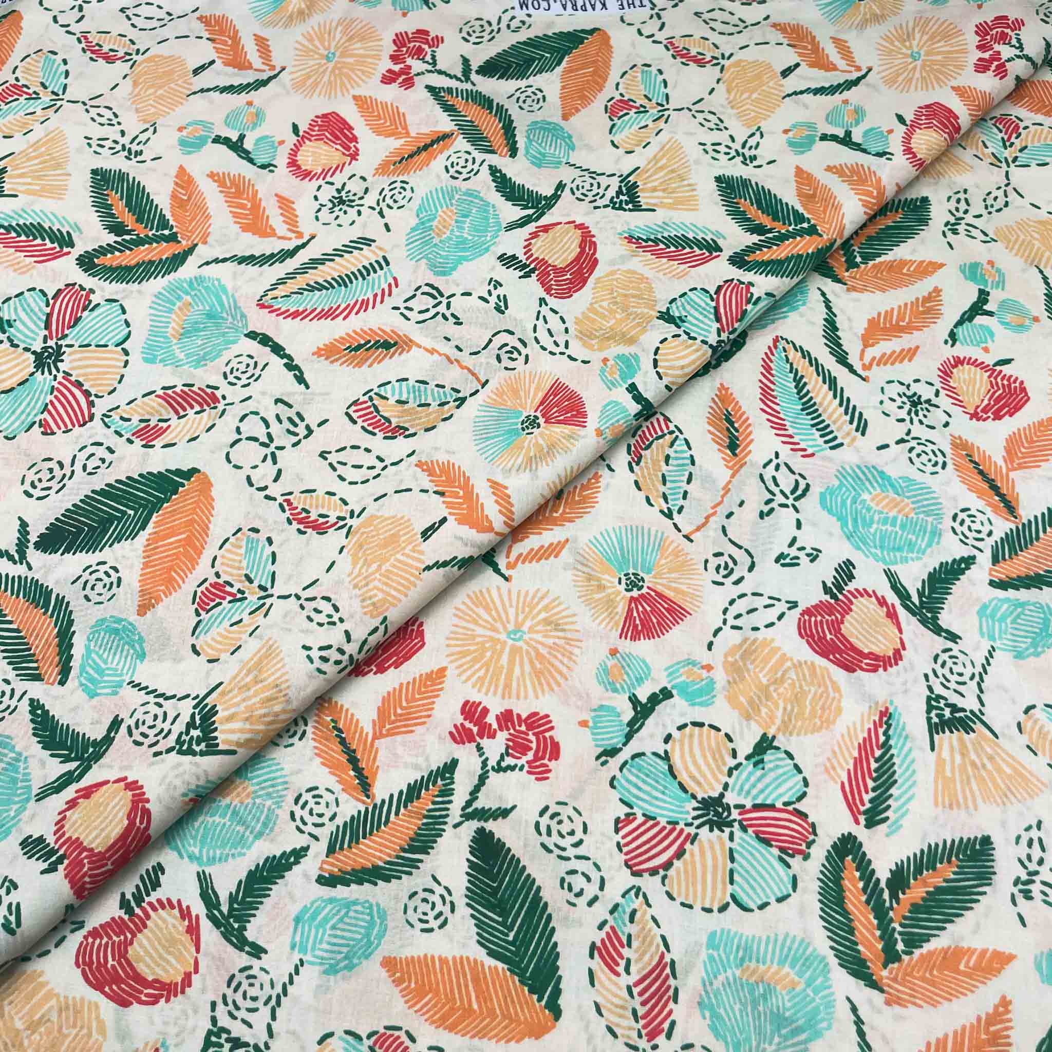 Lawn Digital Print D906