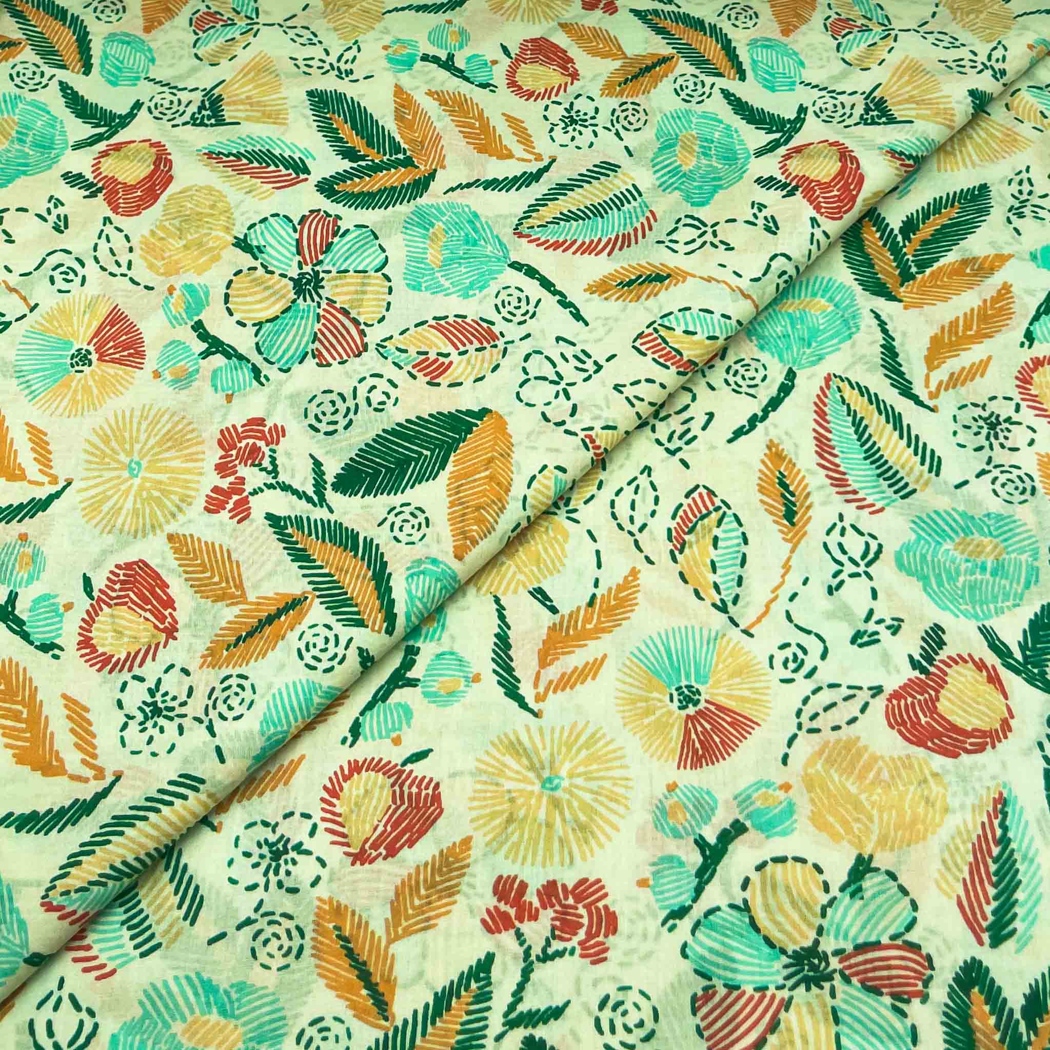 Lawn Digital Print D924