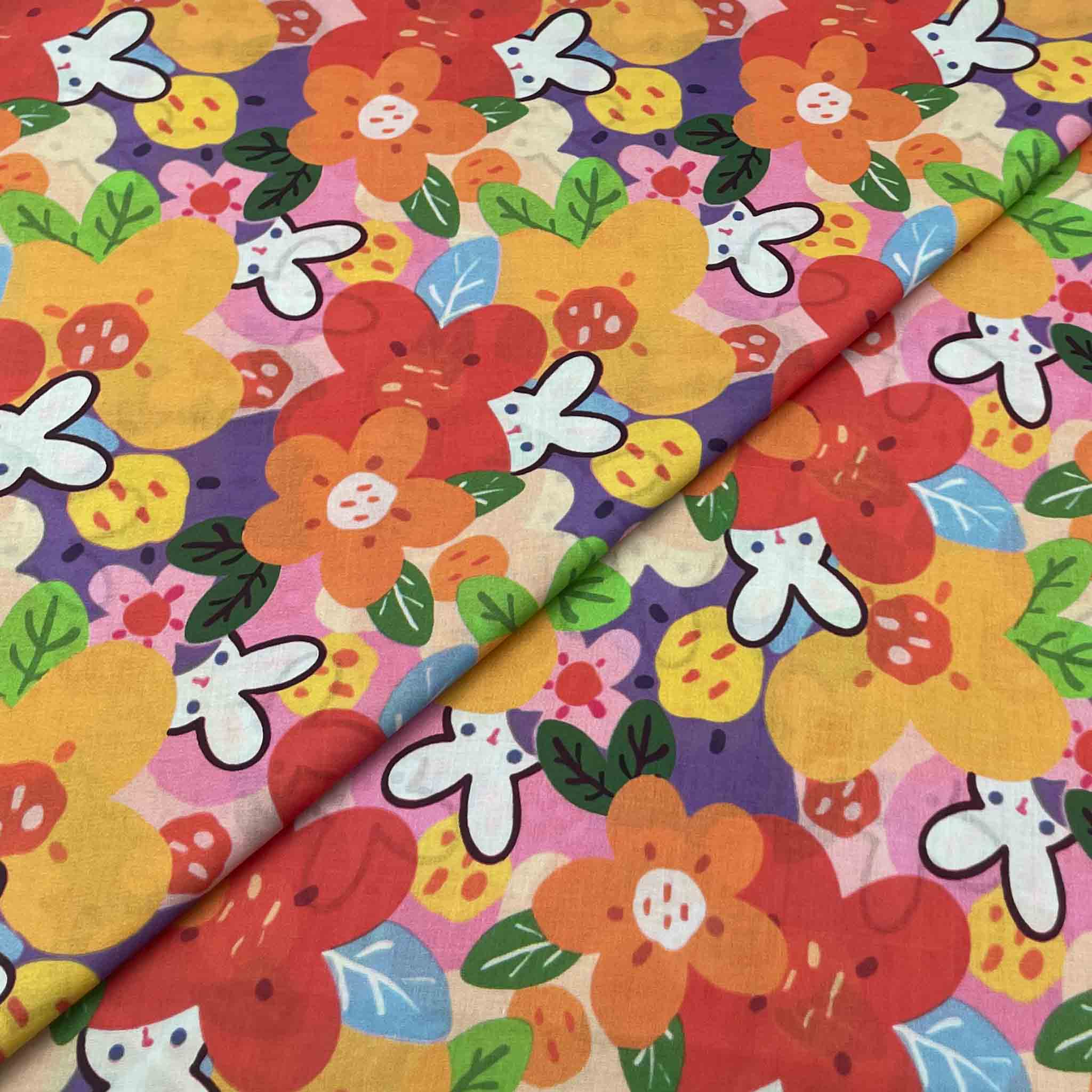 Lawn Digital Print D1010