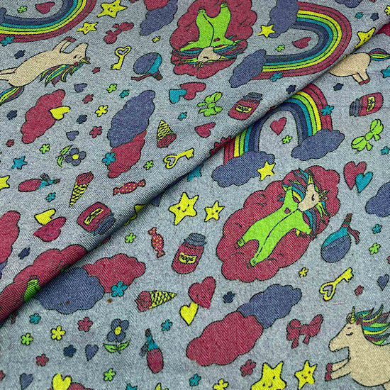 Acrylic Wool Digital Print D109