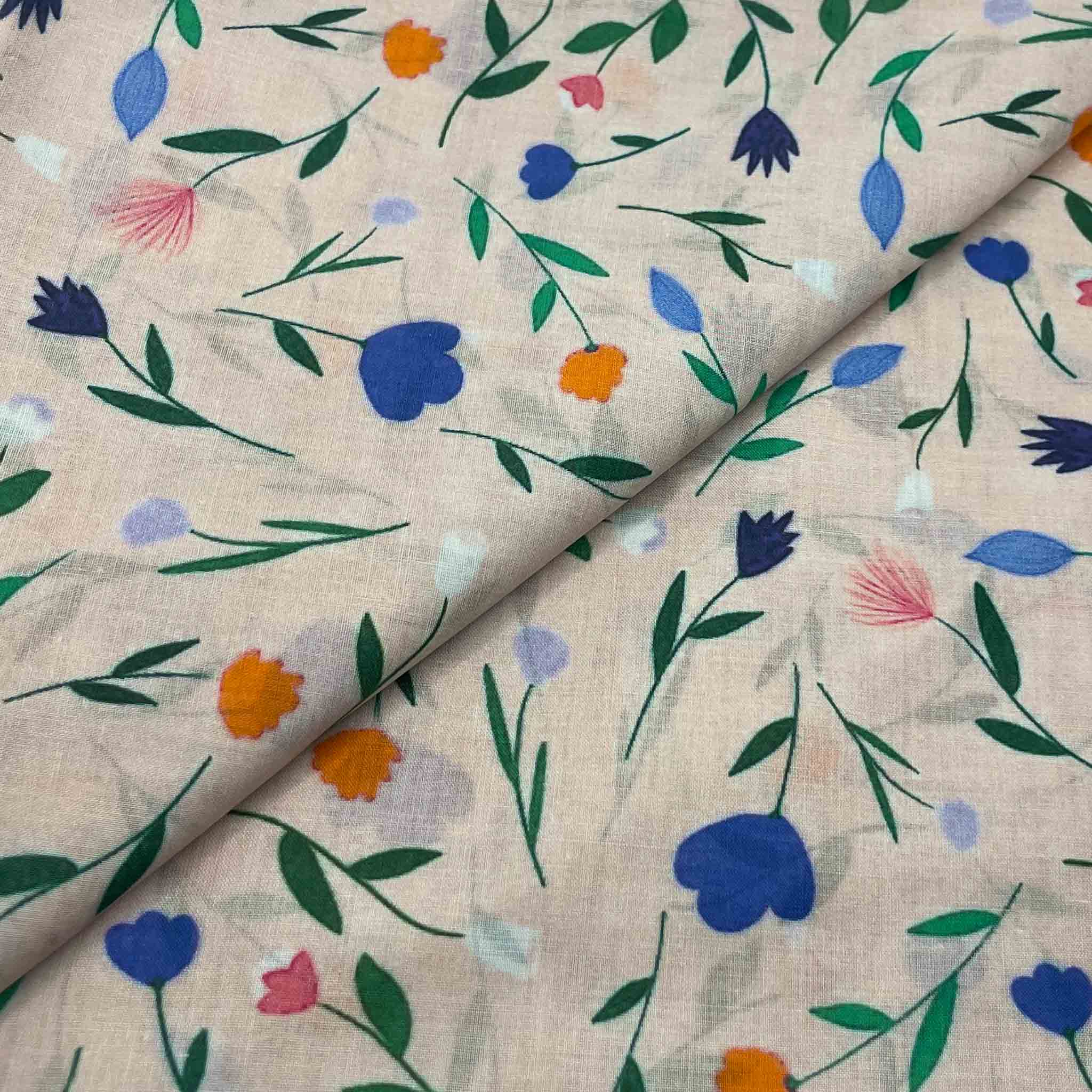 Lawn Digital Print D132