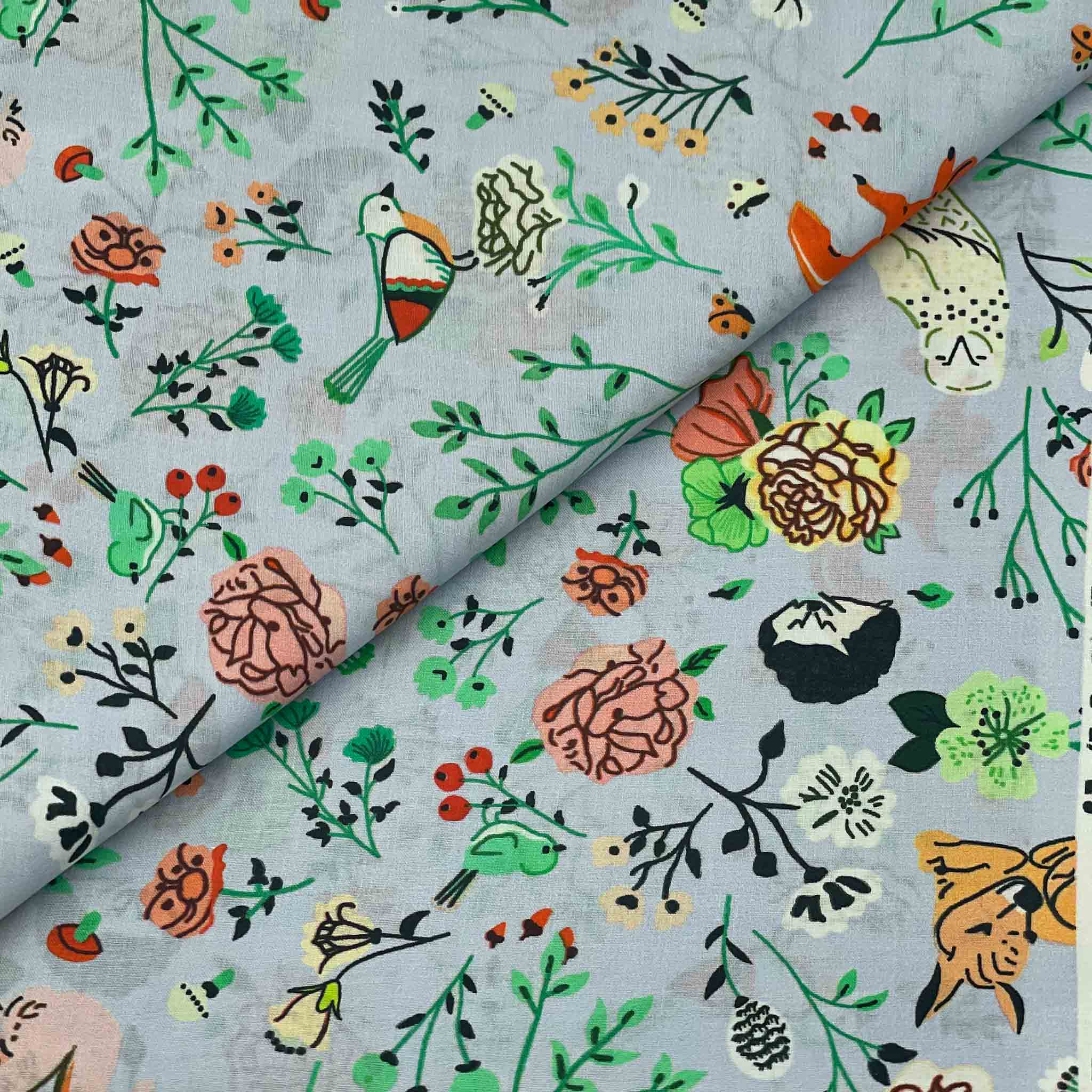 Lawn Digital Print D227