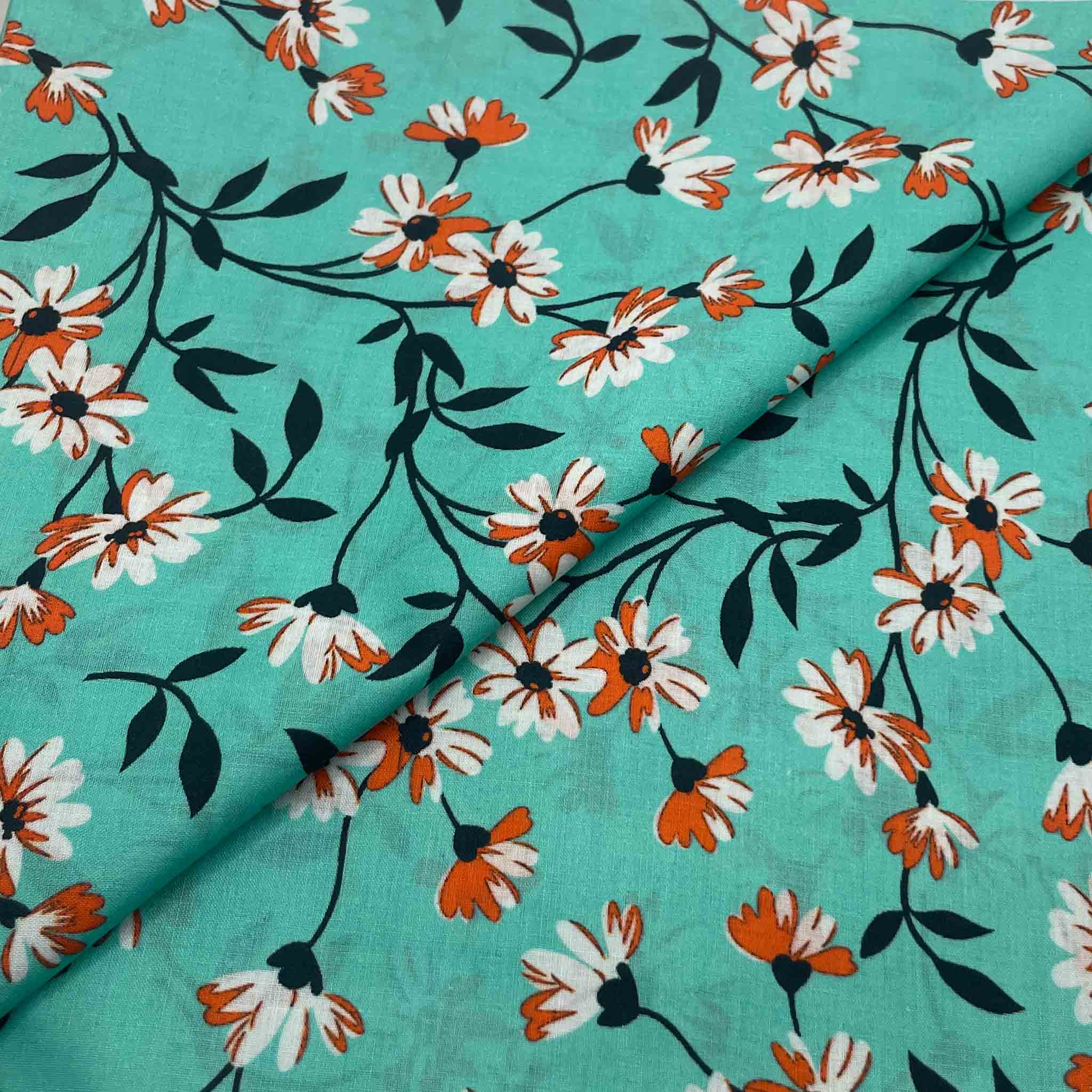 Lawn Digital Print D228