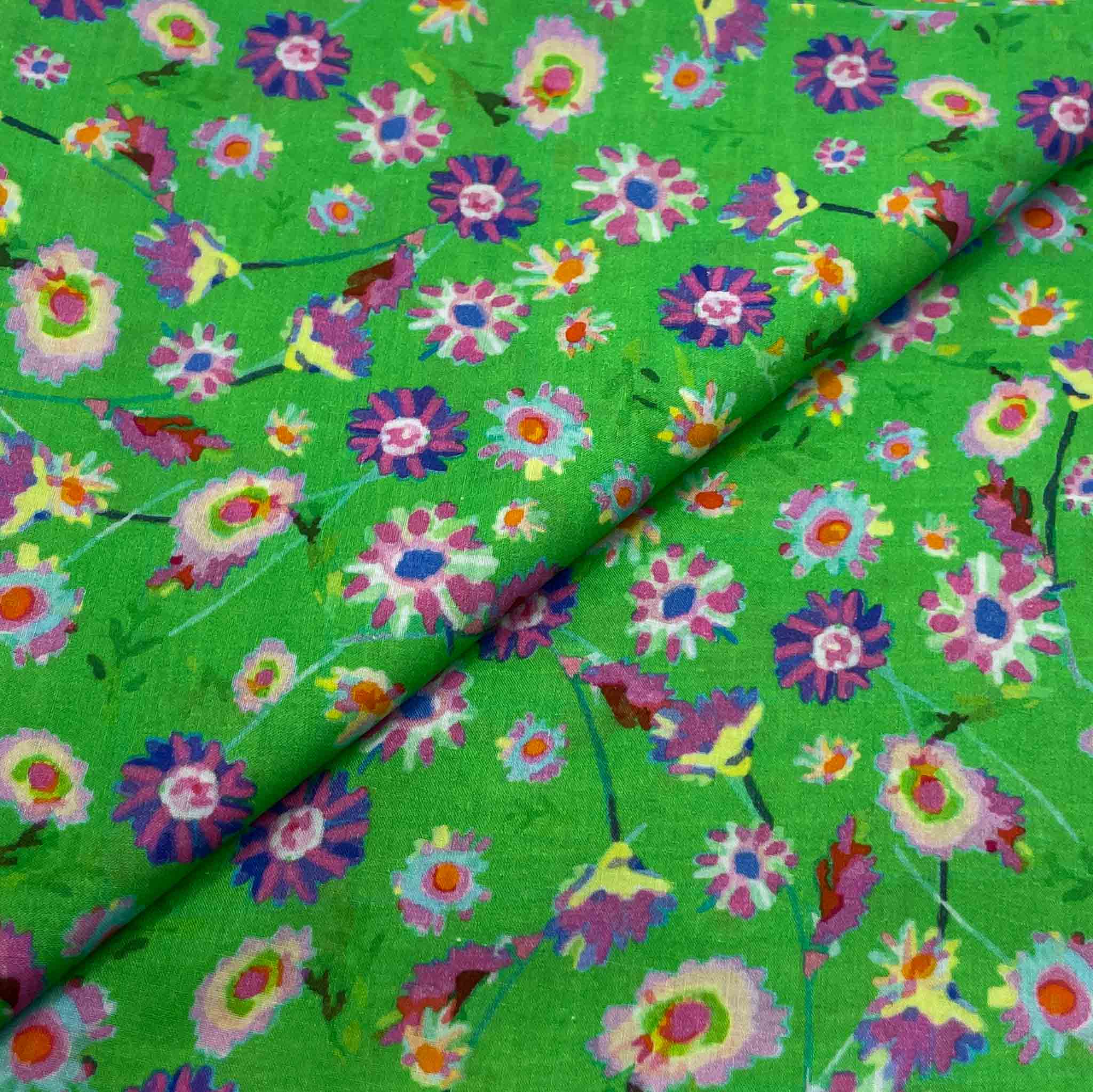 Lawn Digital Print D308