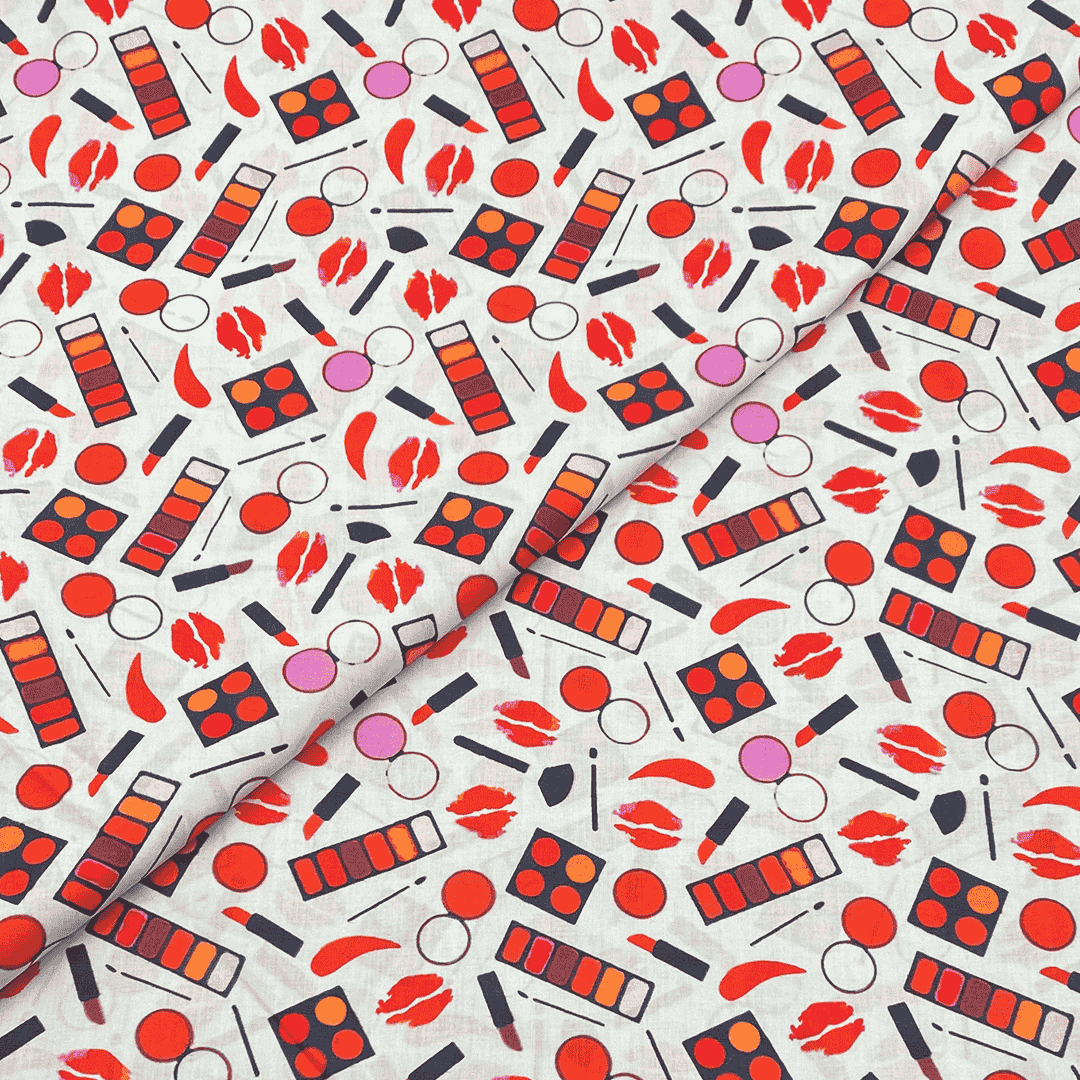 Lawn Digital Print D447