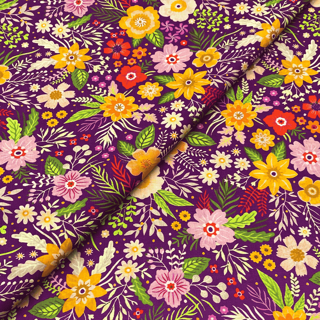 Lawn Digital Print D649