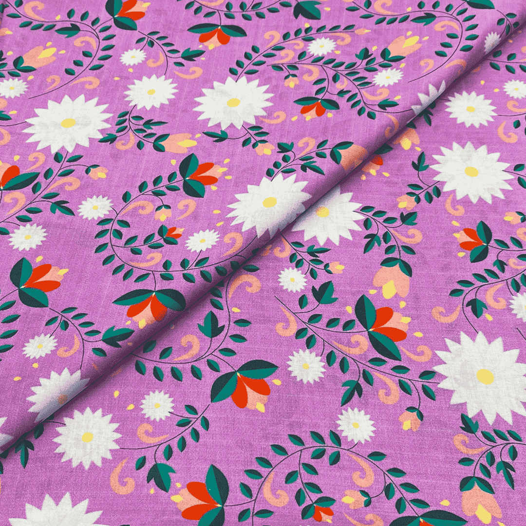 Lawn Digital Print D678