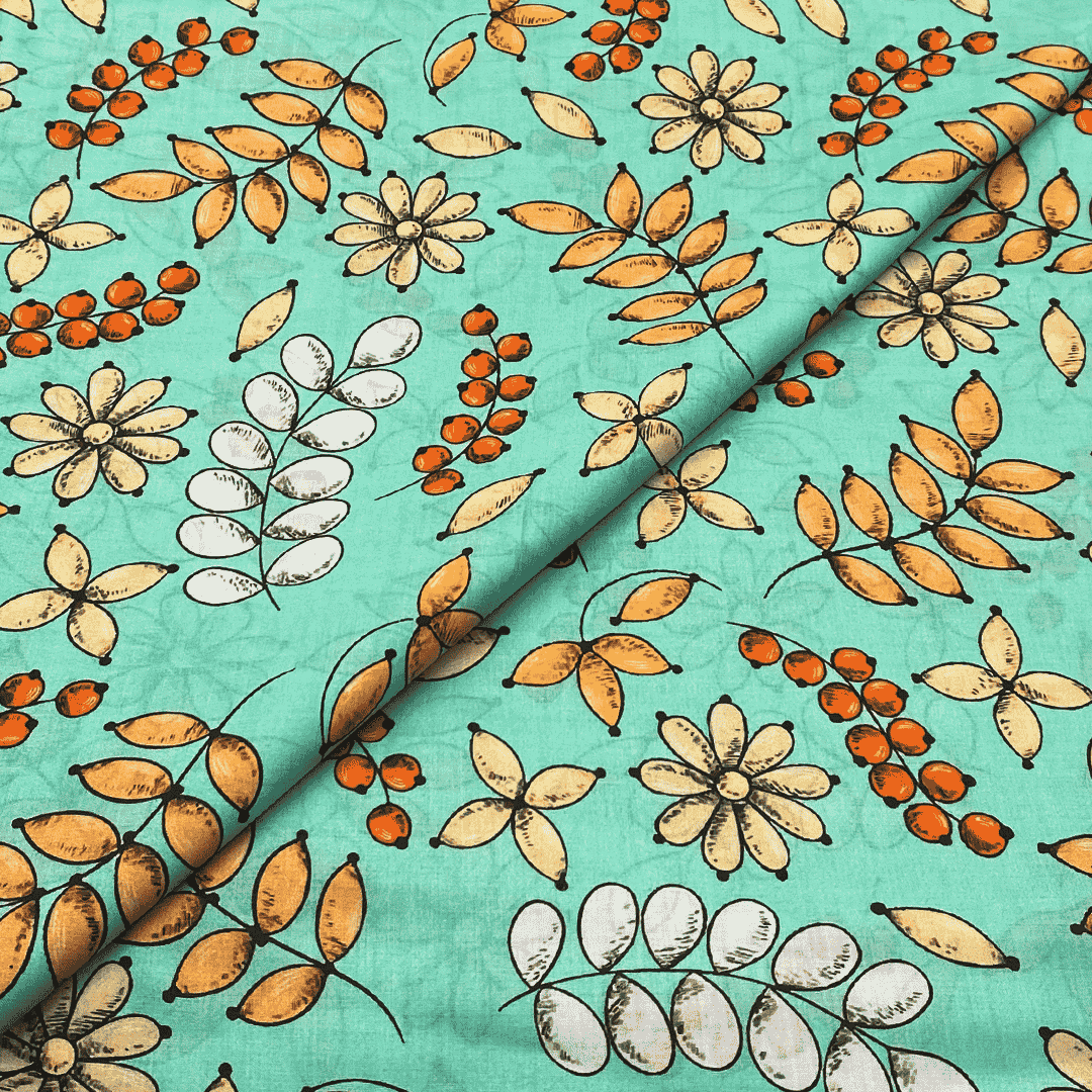 Lawn Digital Print D683