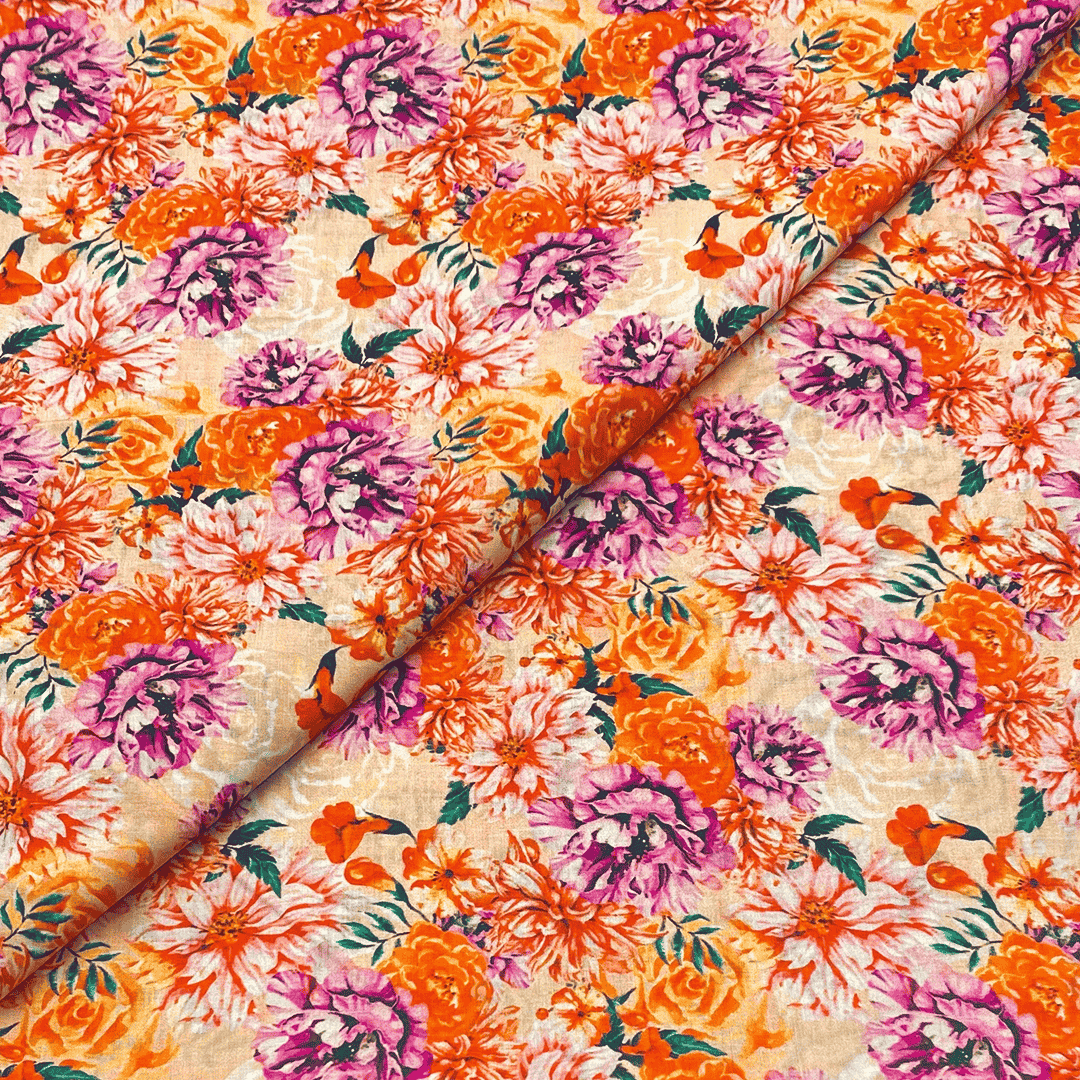 Lawn Digital Print D653