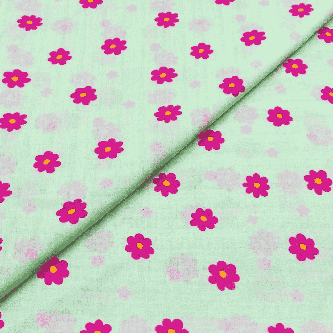 Lawn Digital Print D738