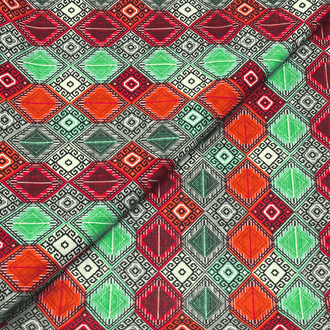 Lawn Digital Print D651