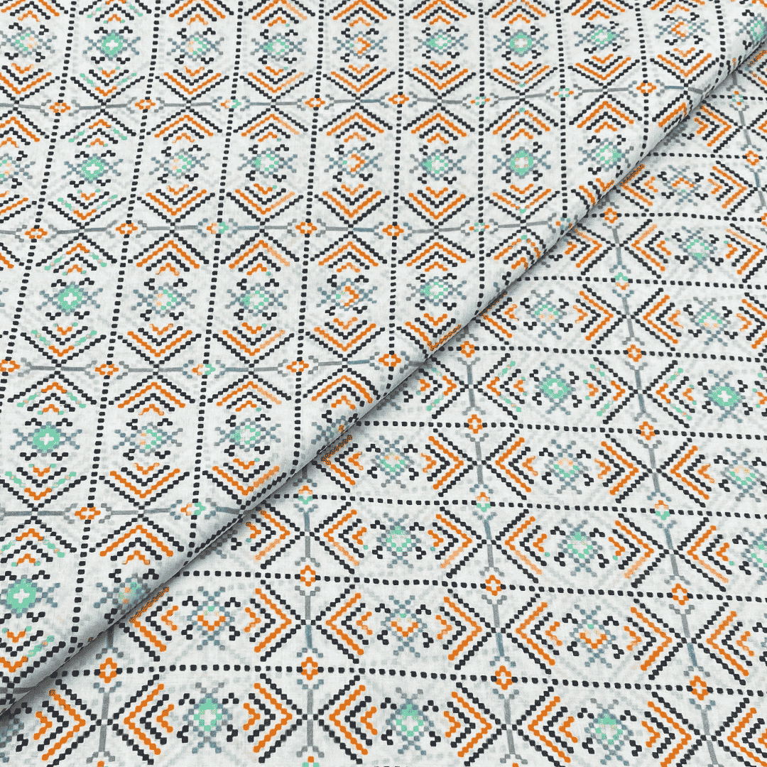 Lawn Digital Print D671