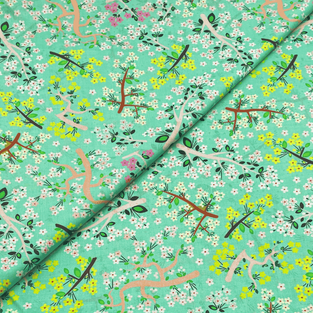 Lawn Digital Print D675