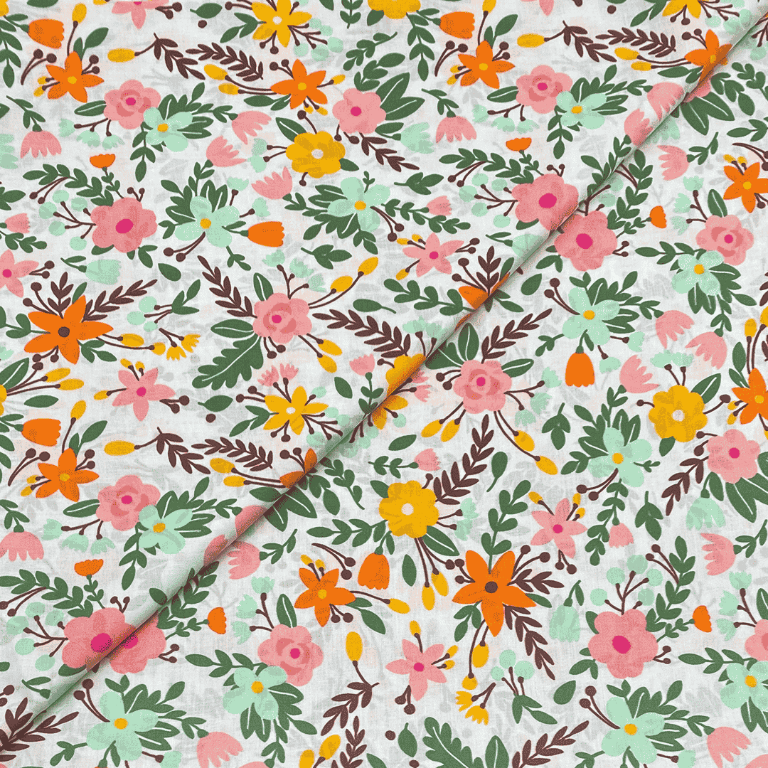 Lawn Digital Print D703