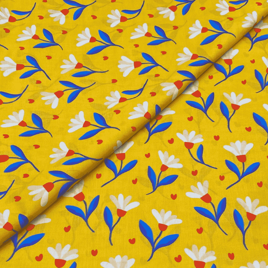 Lawn Digital Print D728