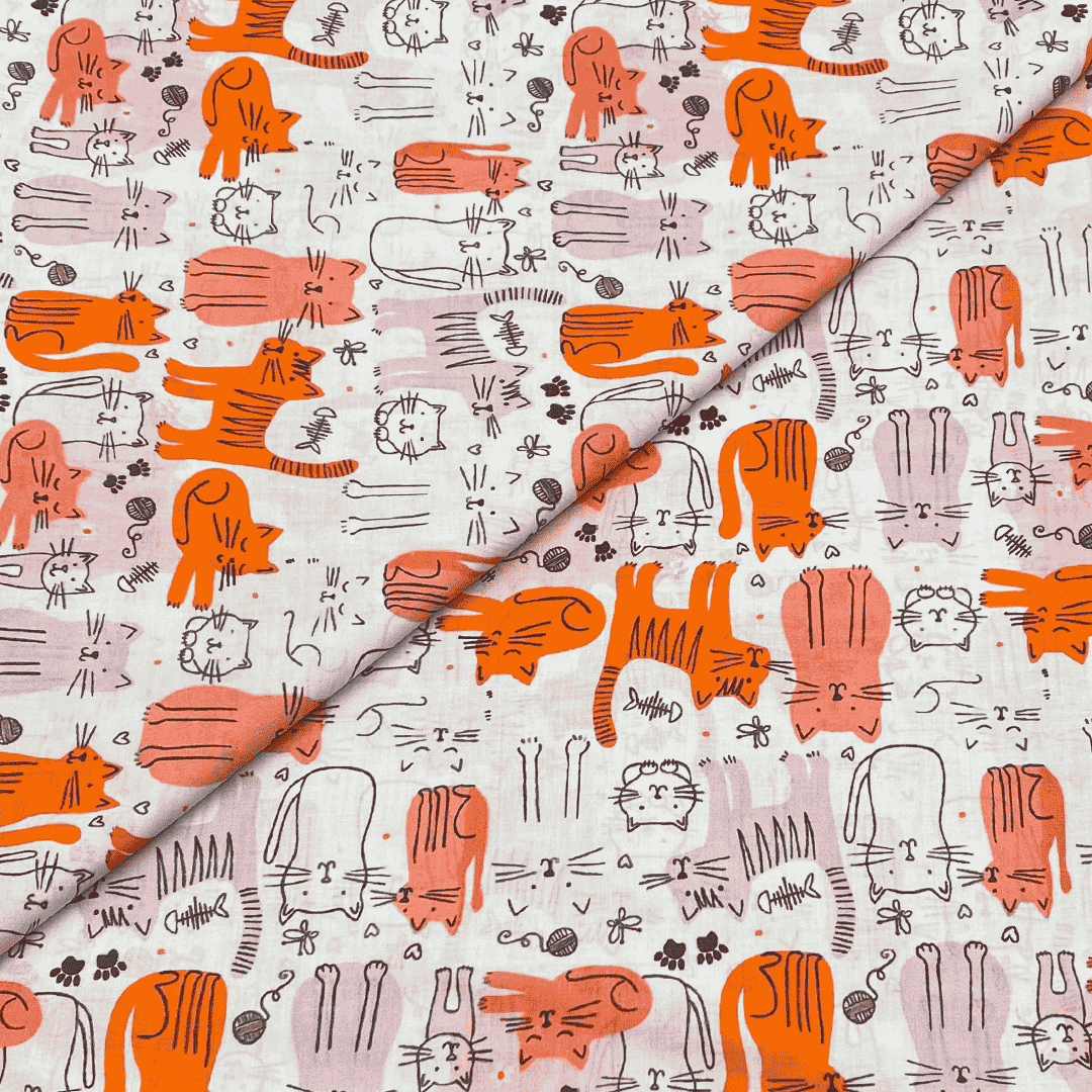 Lawn Digital Print D555