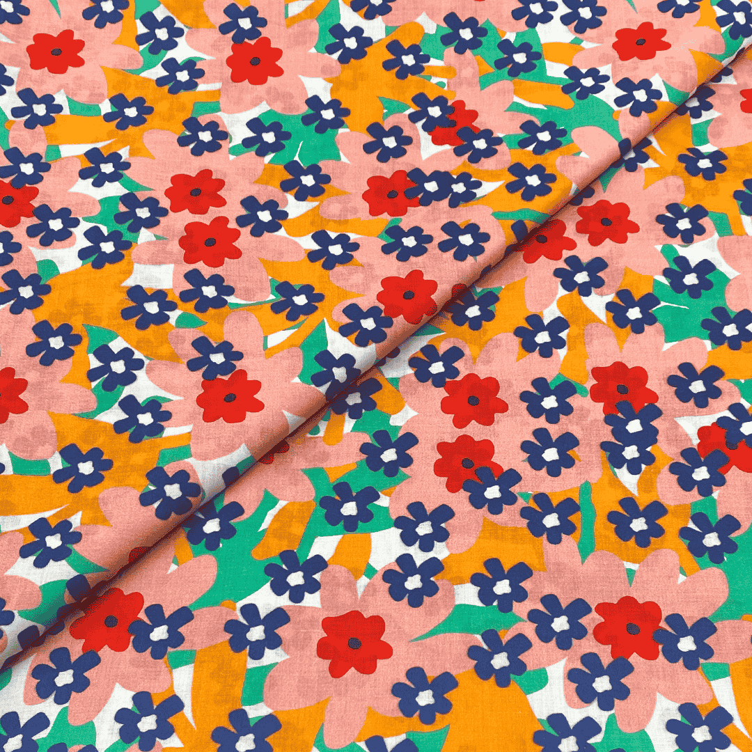 Lawn Digital Print D548