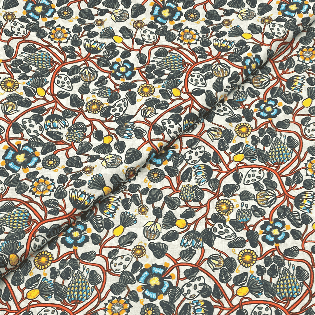 Lawn Digital Print D514