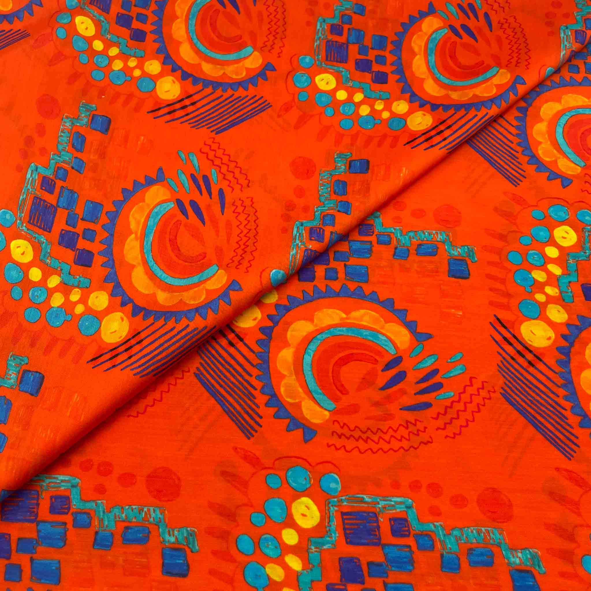 Viscose Digital Print D116