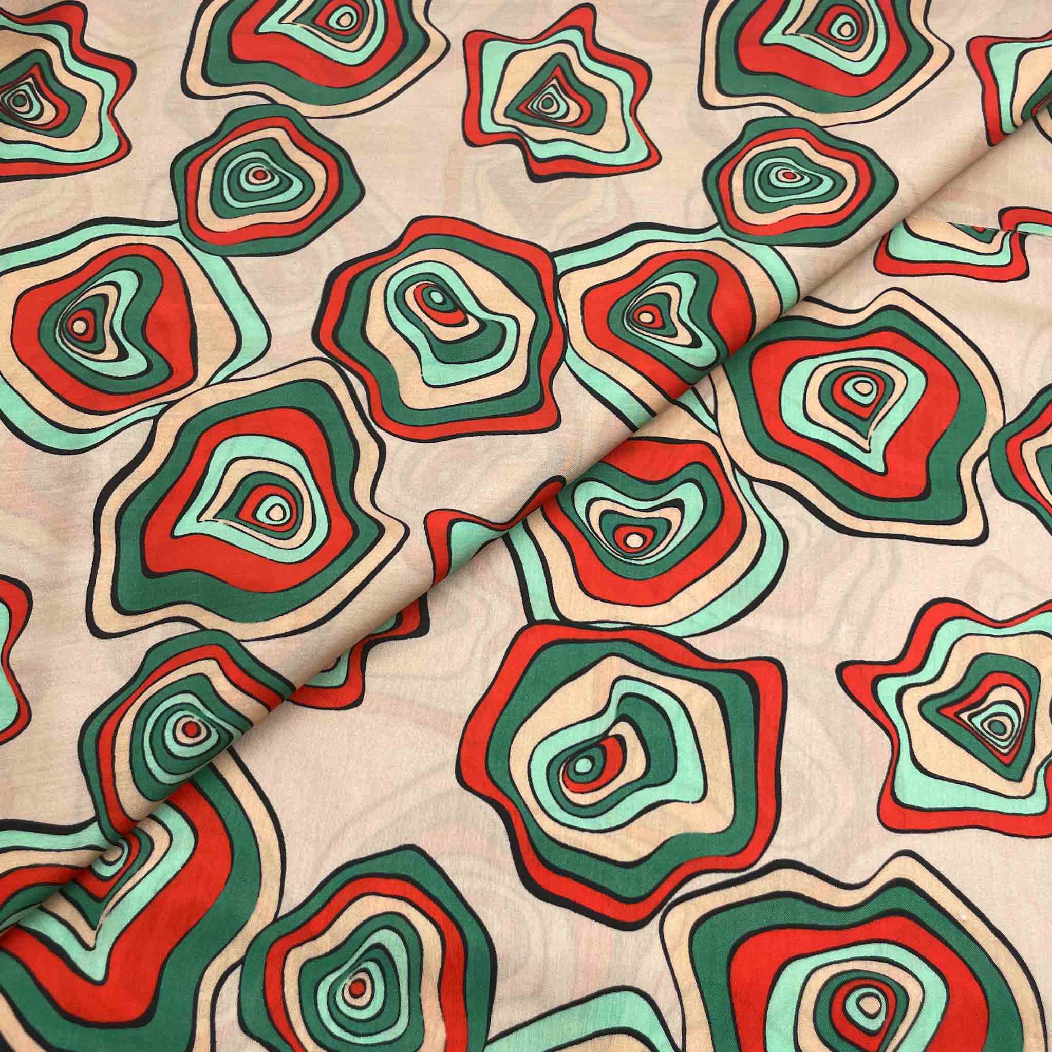 Viscose Digital Print D104