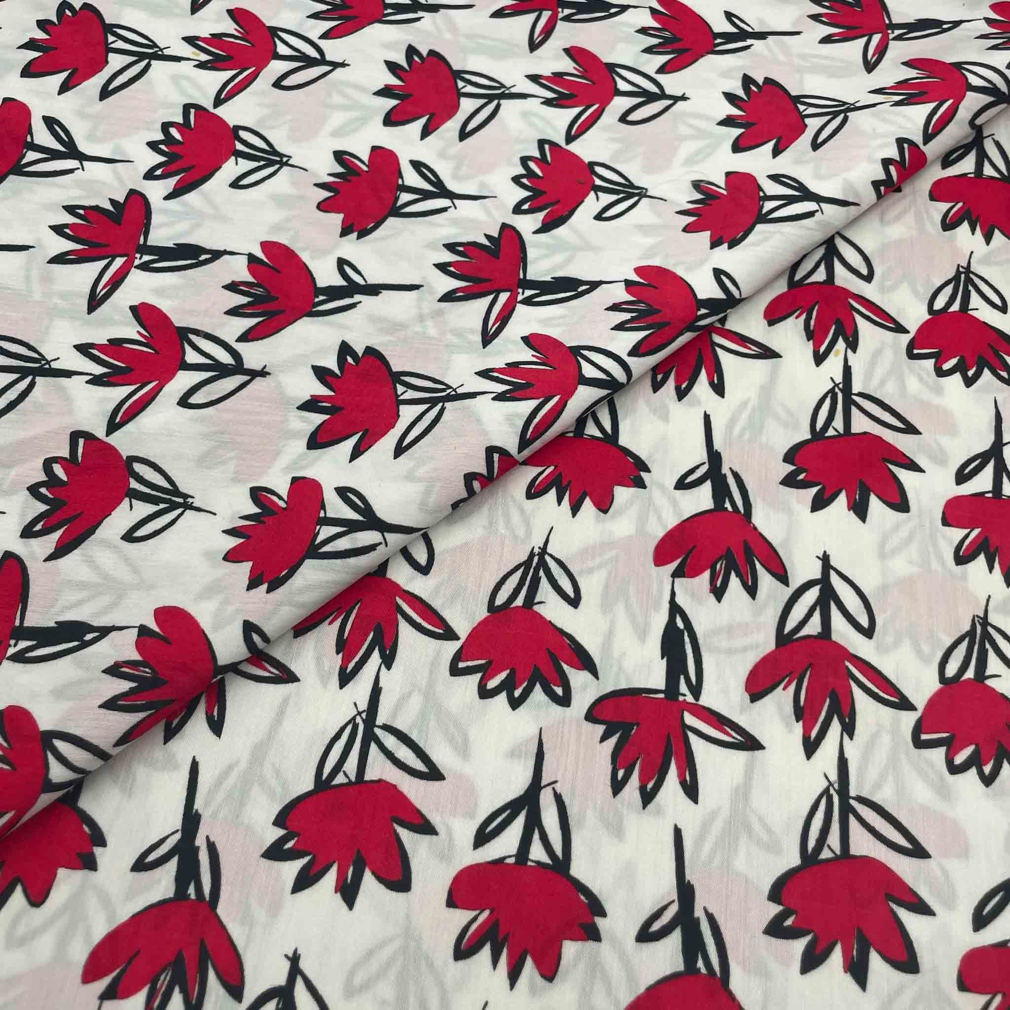 Viscose Digital Print D141