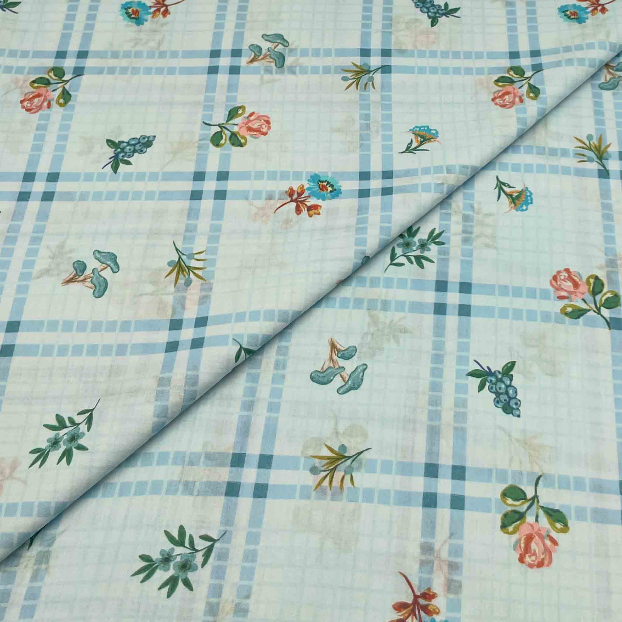 Lawn Digital Print D822