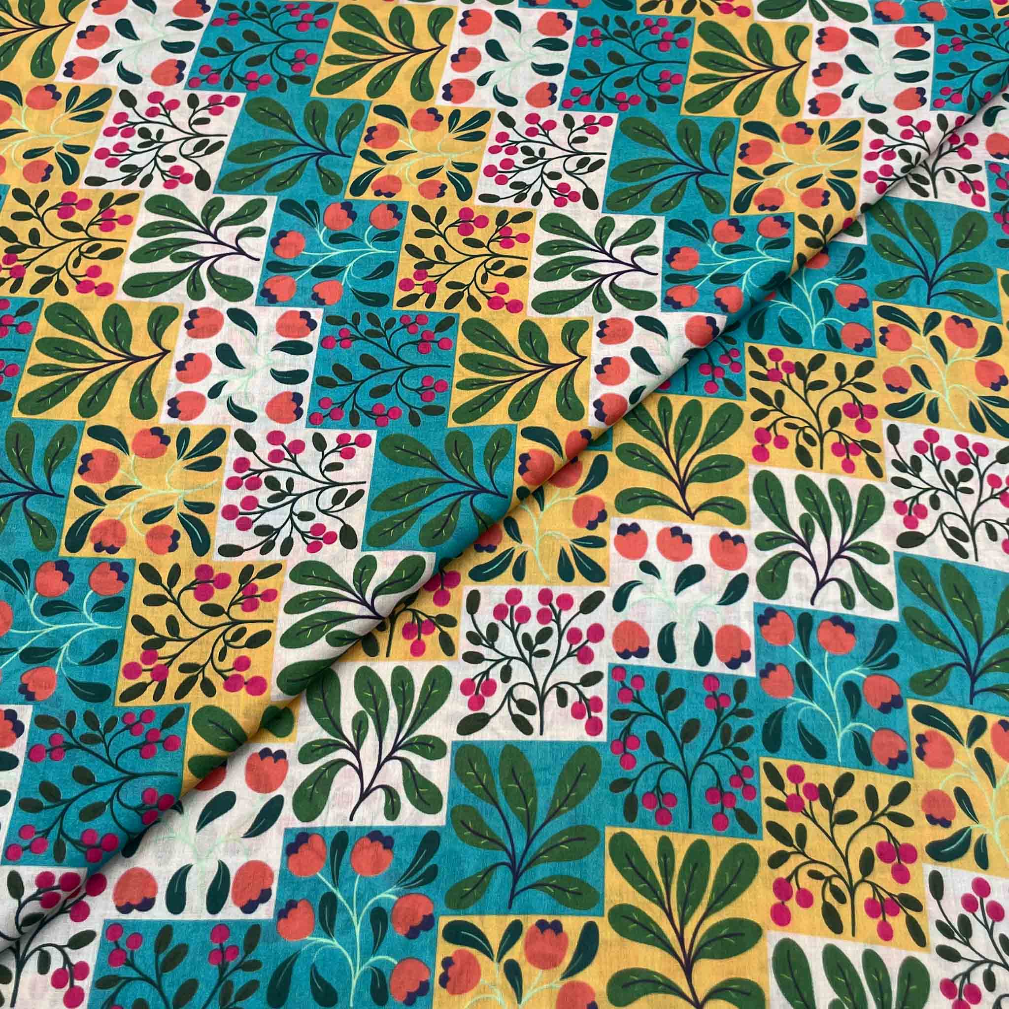 Lawn Digital Print D821