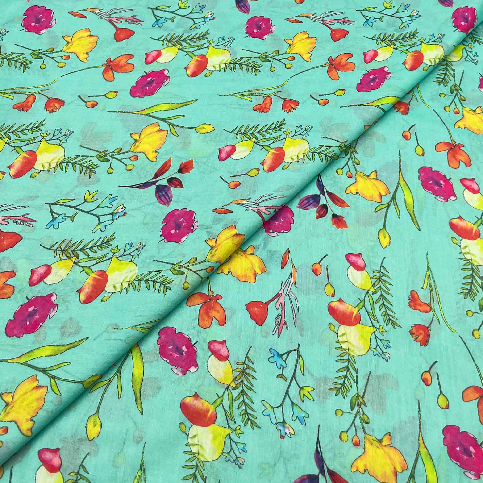 Lawn Digital Print D853