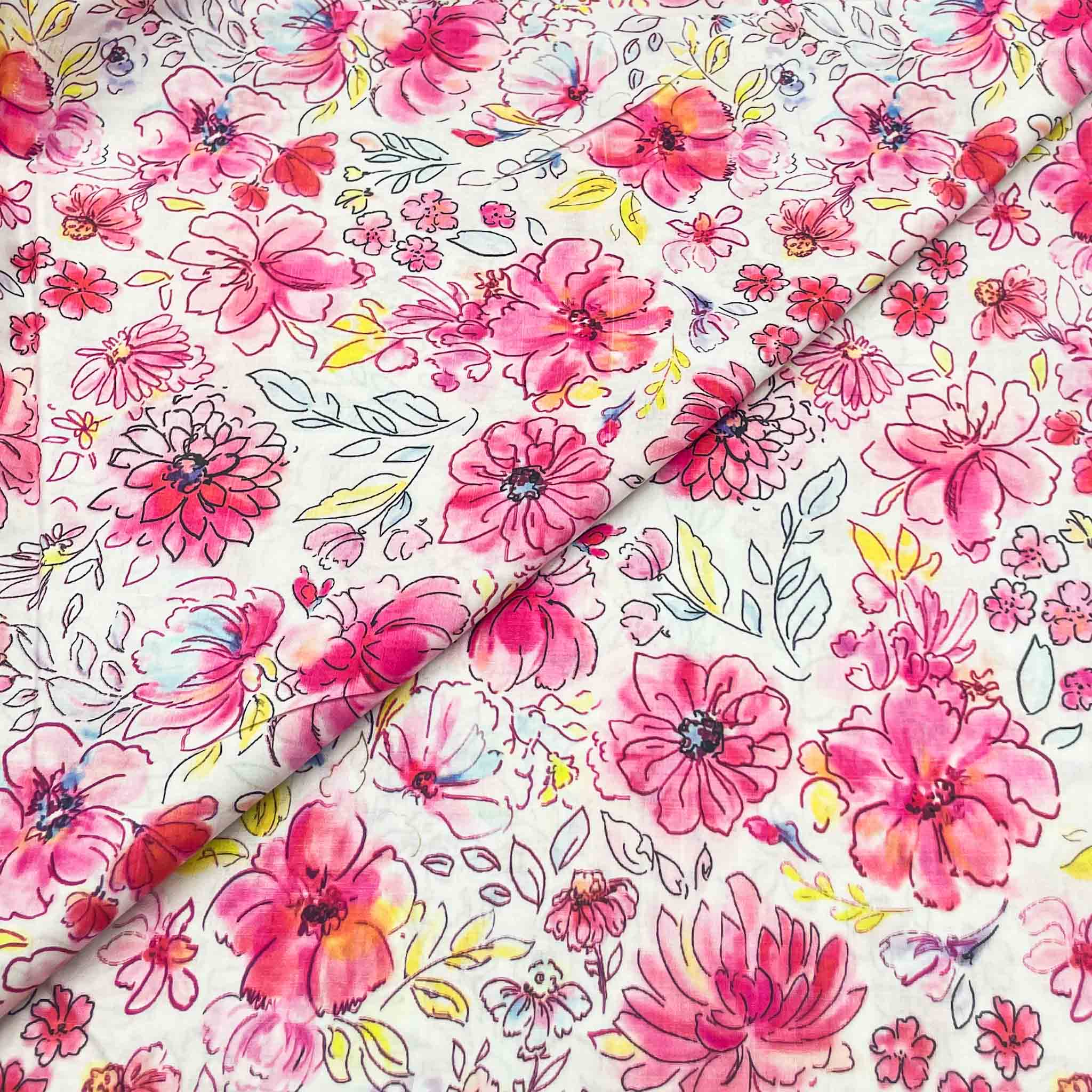 Lawn Digital Print D764