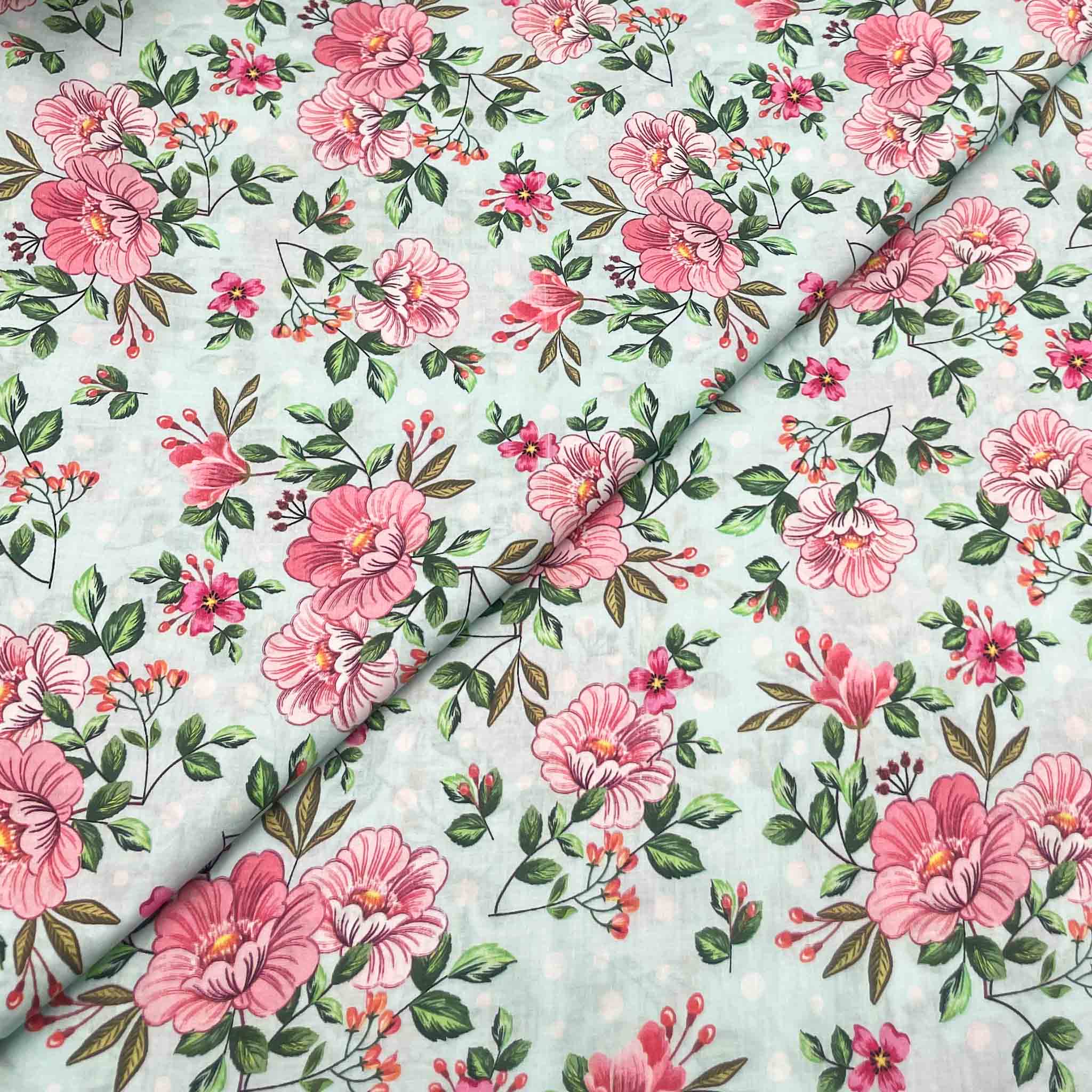 Lawn Digital Print D742