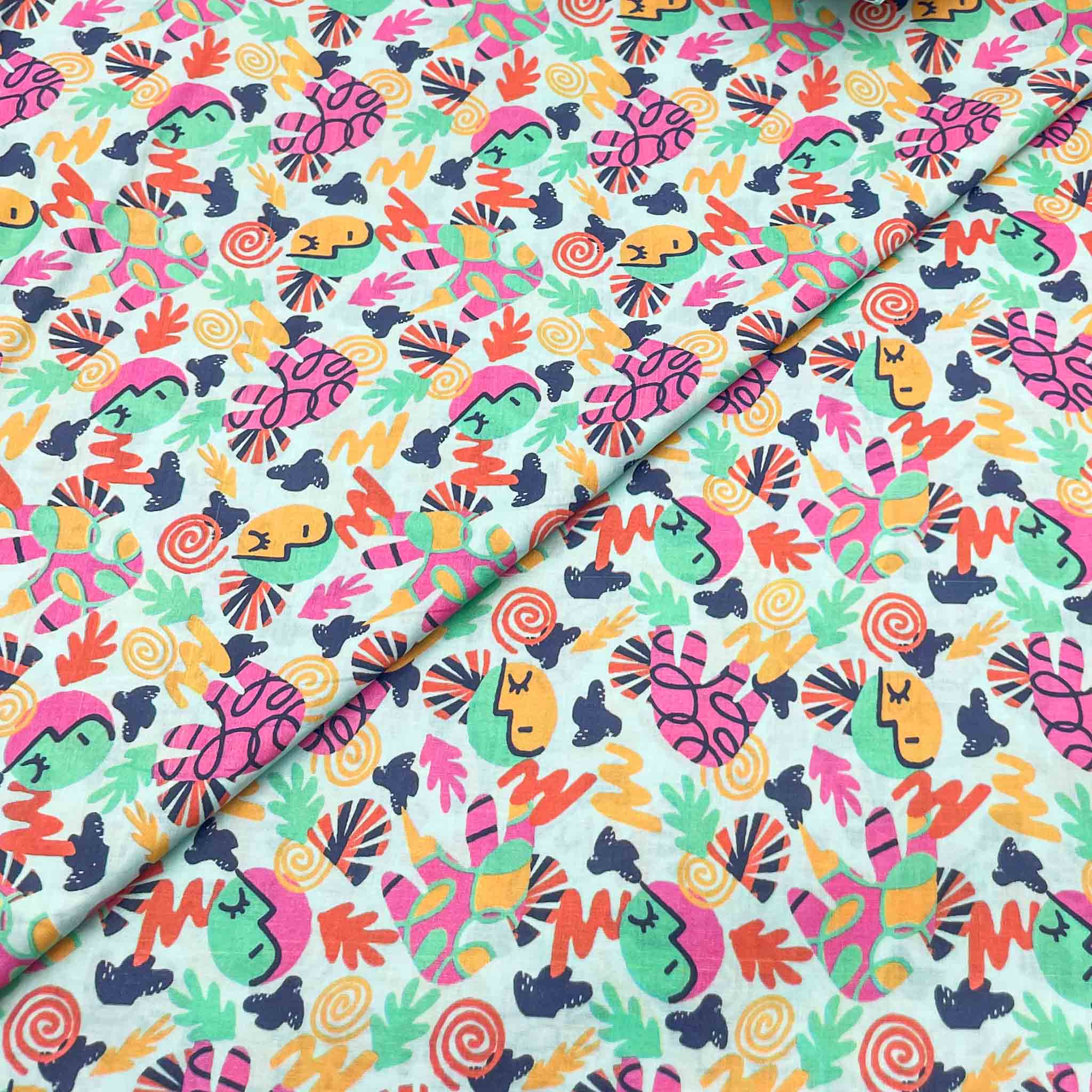 Lawn Digital Print D765