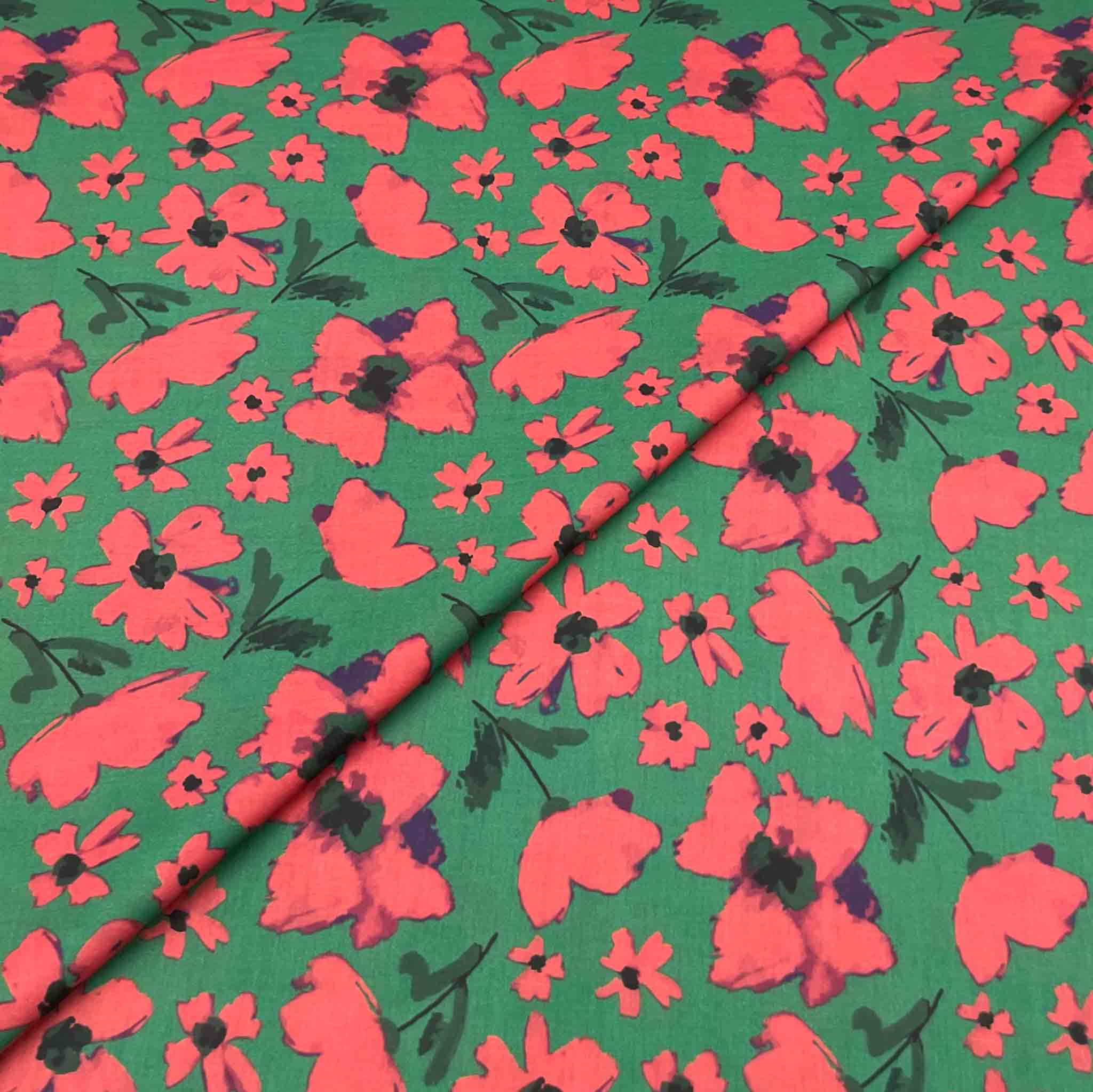 Lawn Digital Print D1009