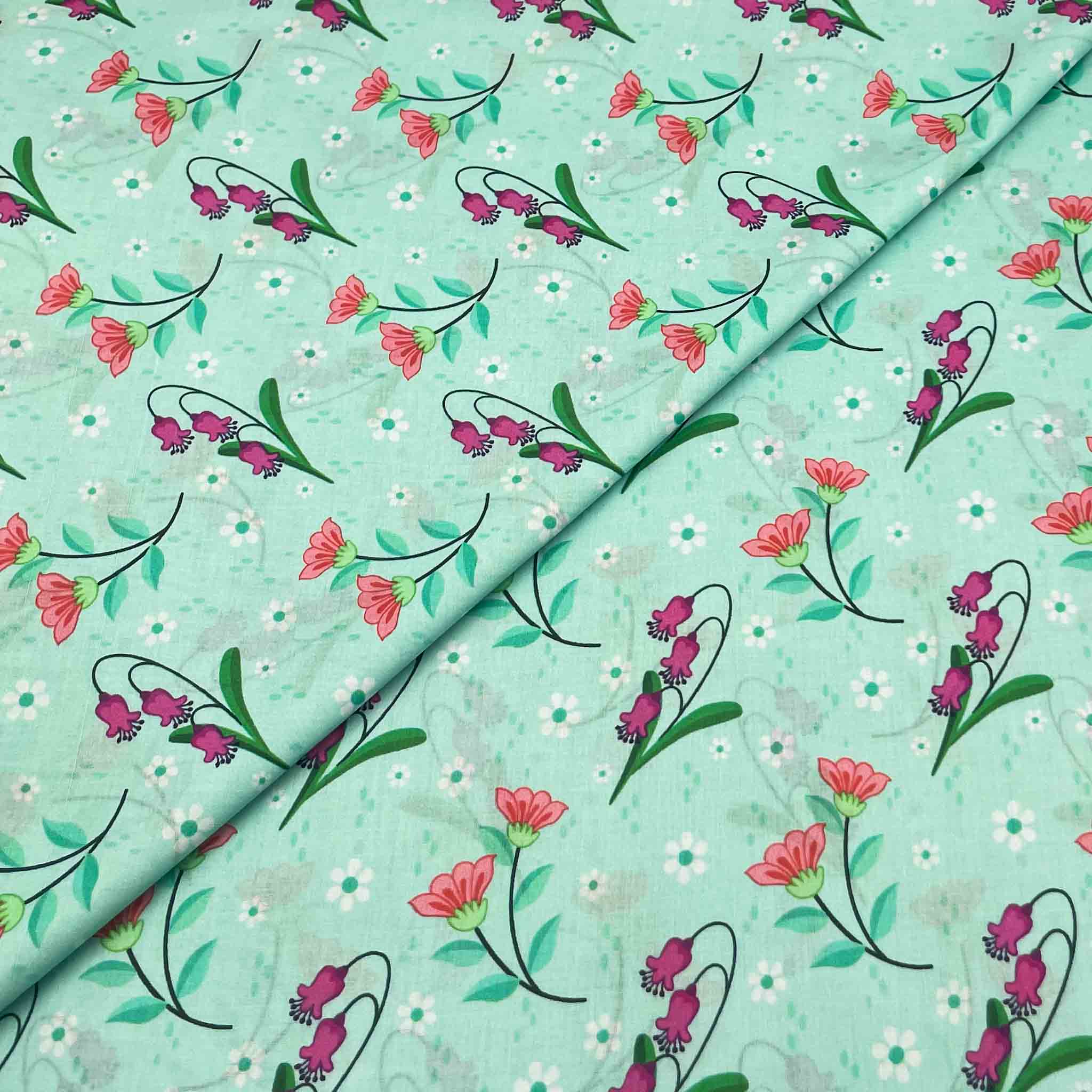 Lawn Digital Print D1029