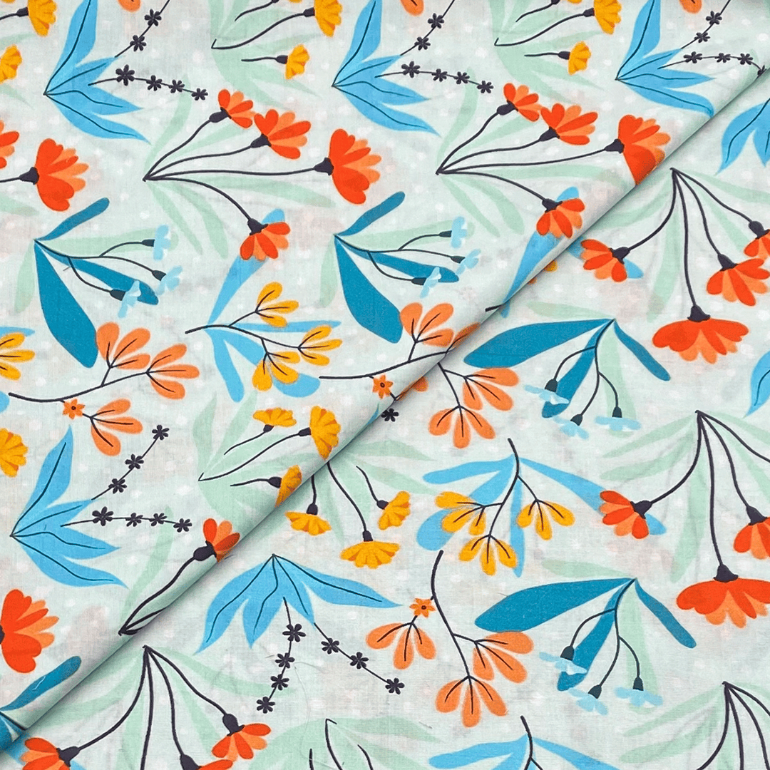 Lawn Digital Print D607