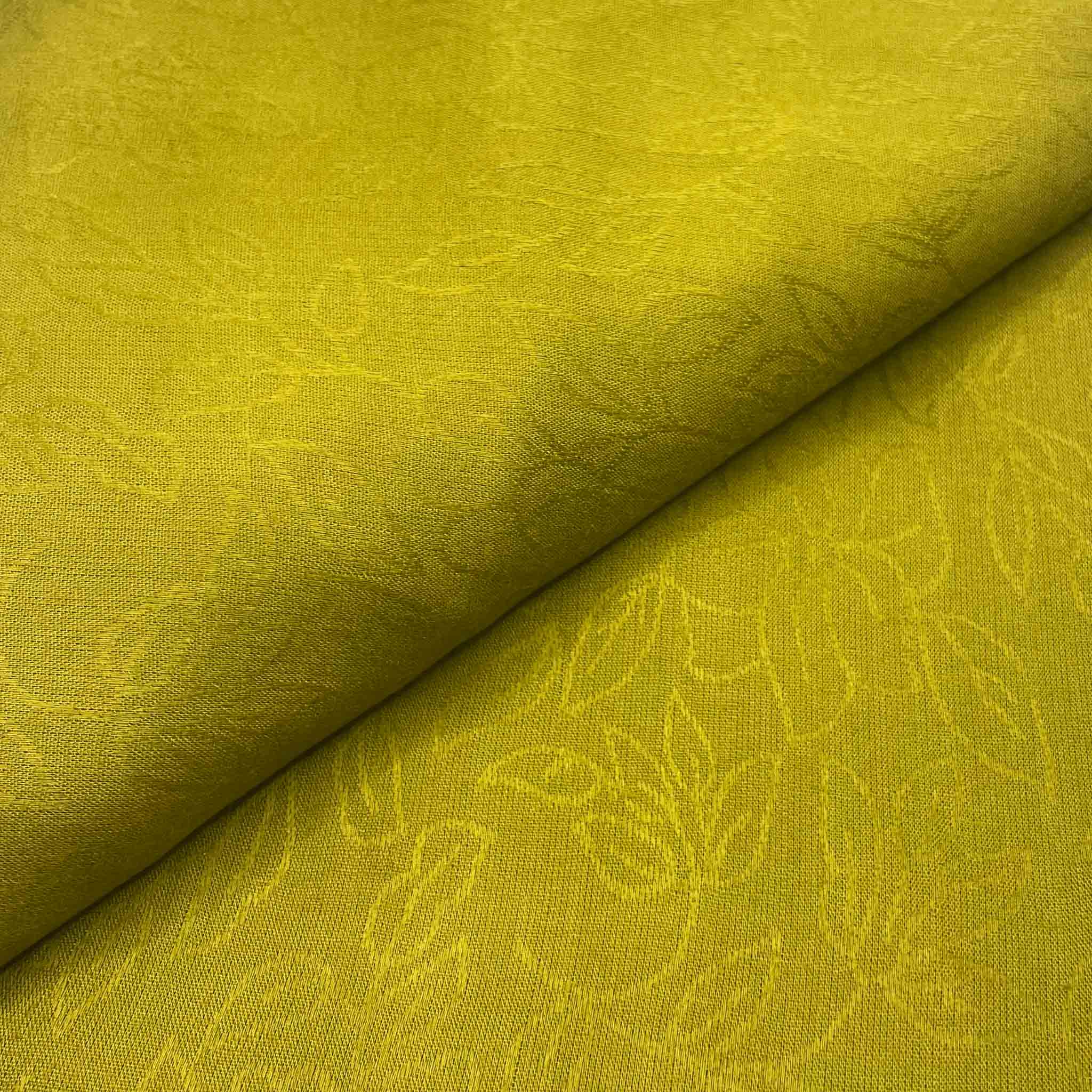 Floral Linen Jacquard C104