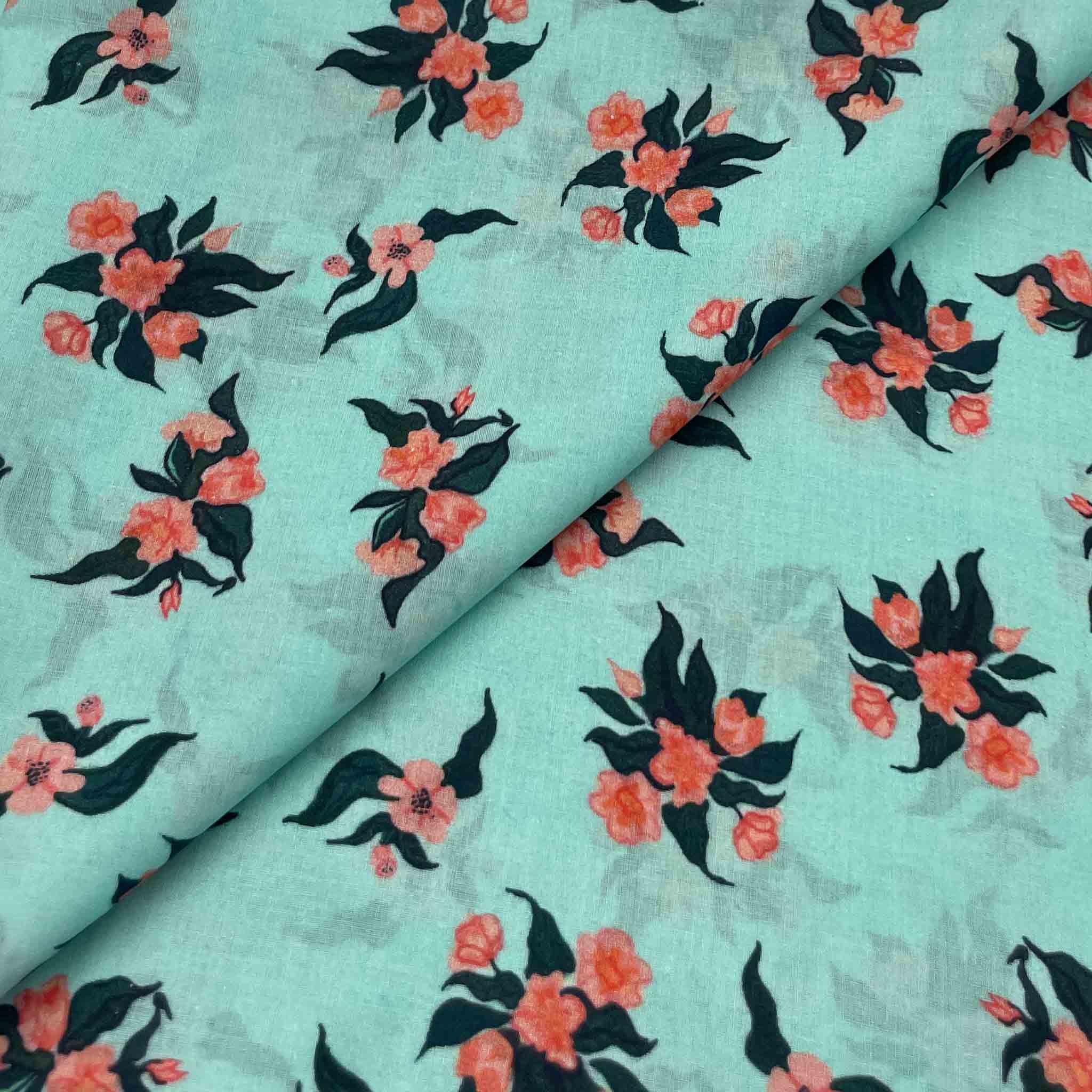 Lawn Digital Print D154