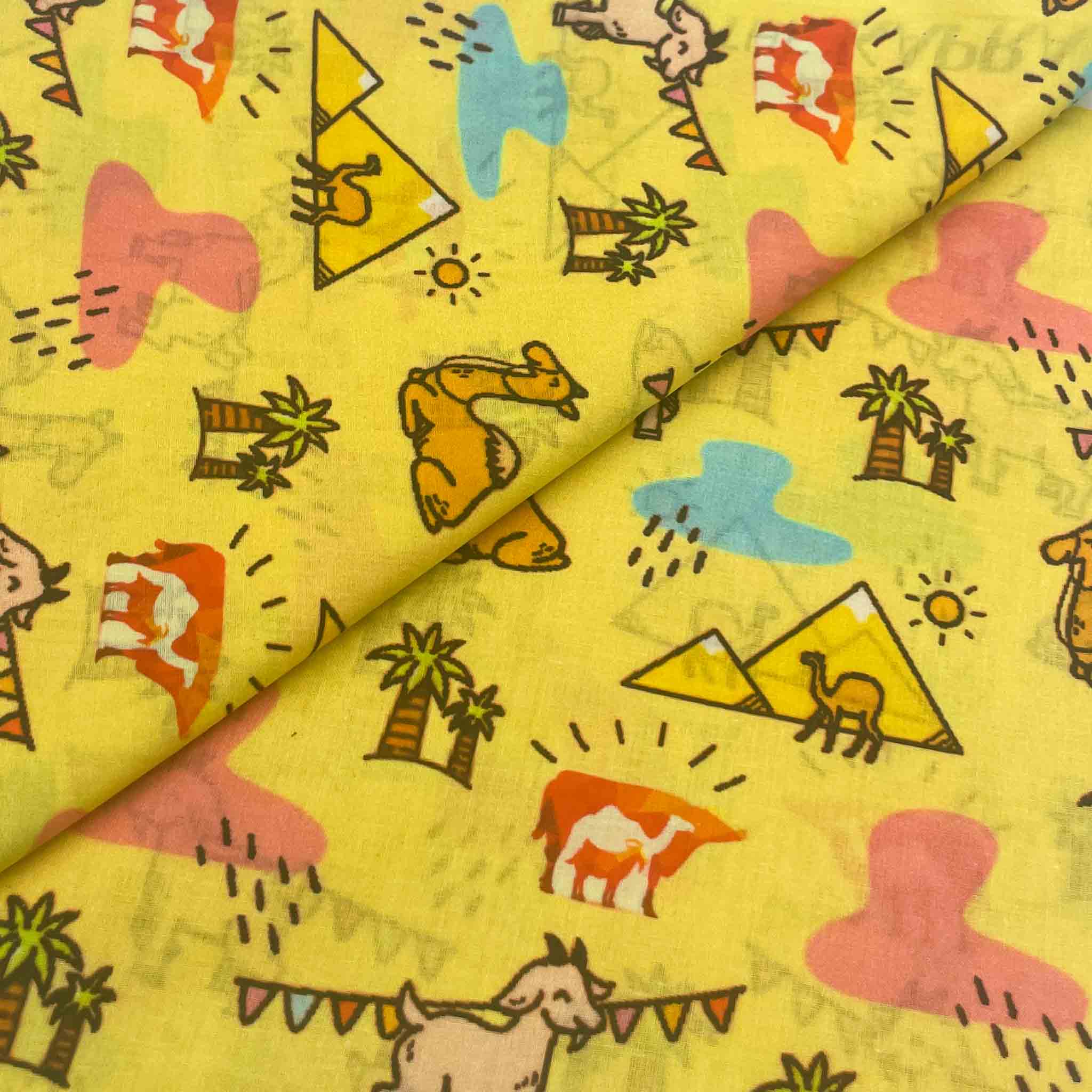 Lawn Digital Print D145