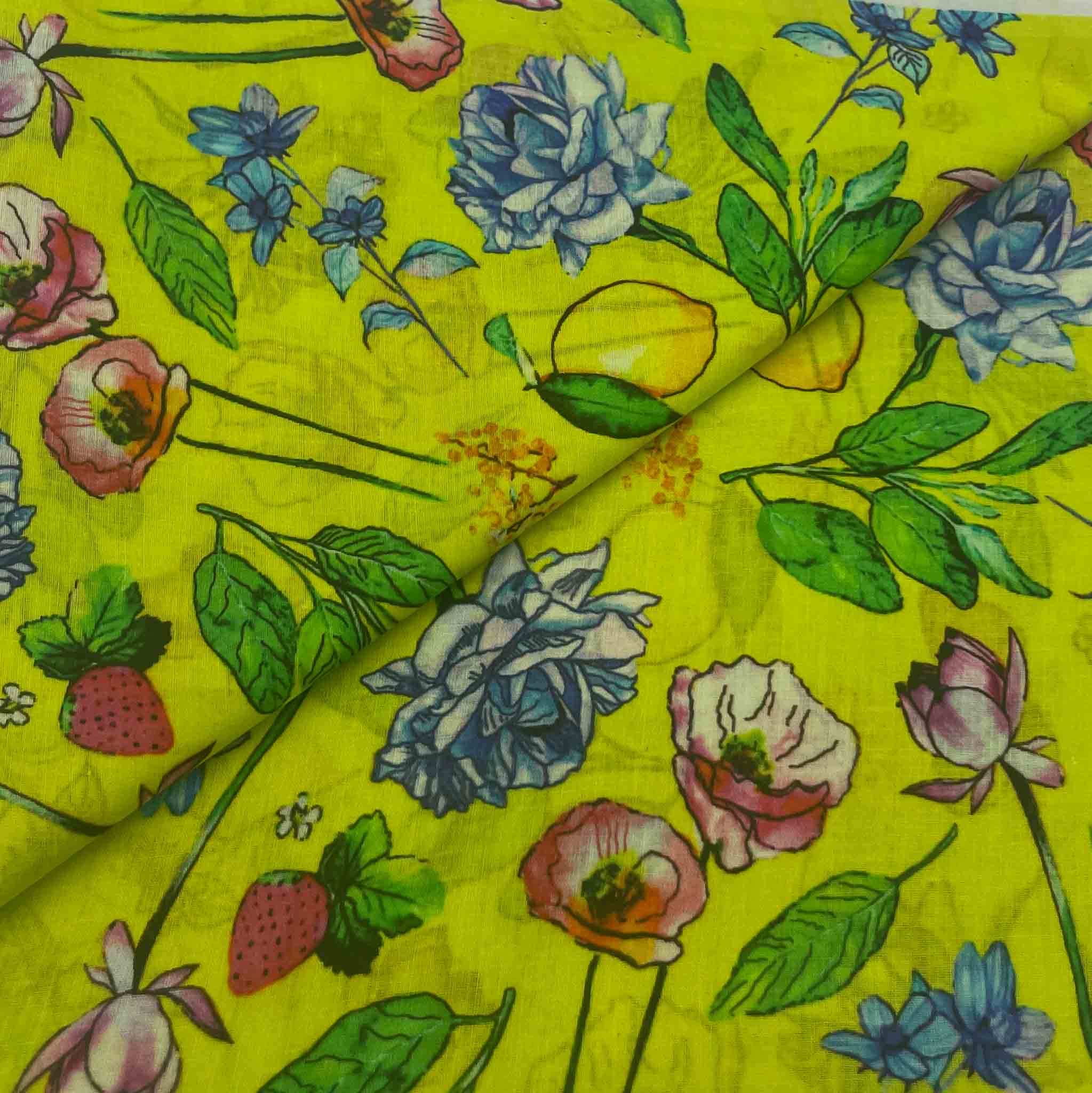 Lawn Digital Print D131