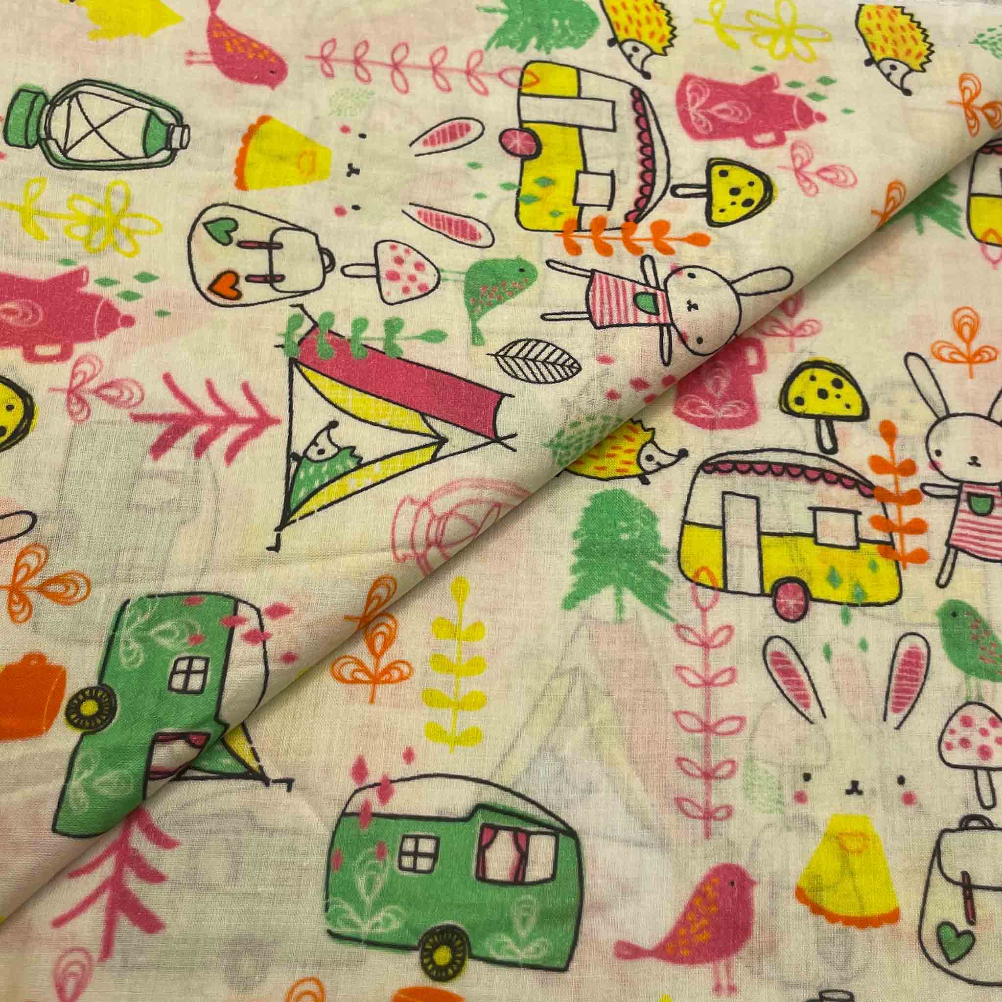 Lawn Digital Print D163