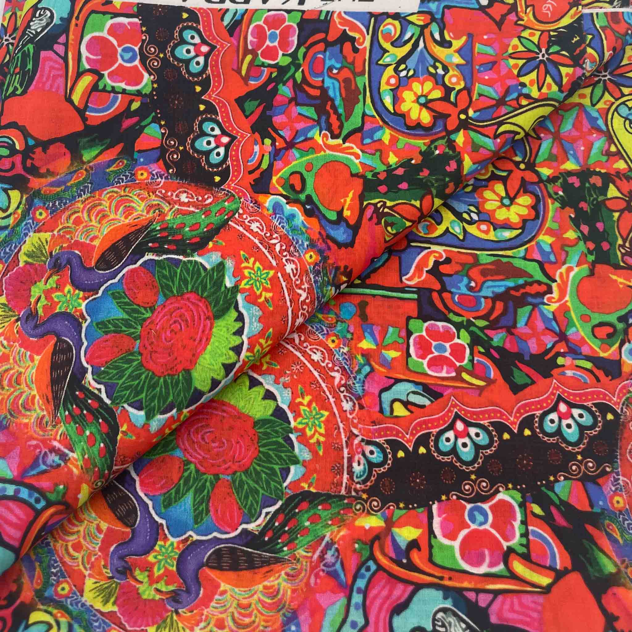 Lawn Digital Print D156