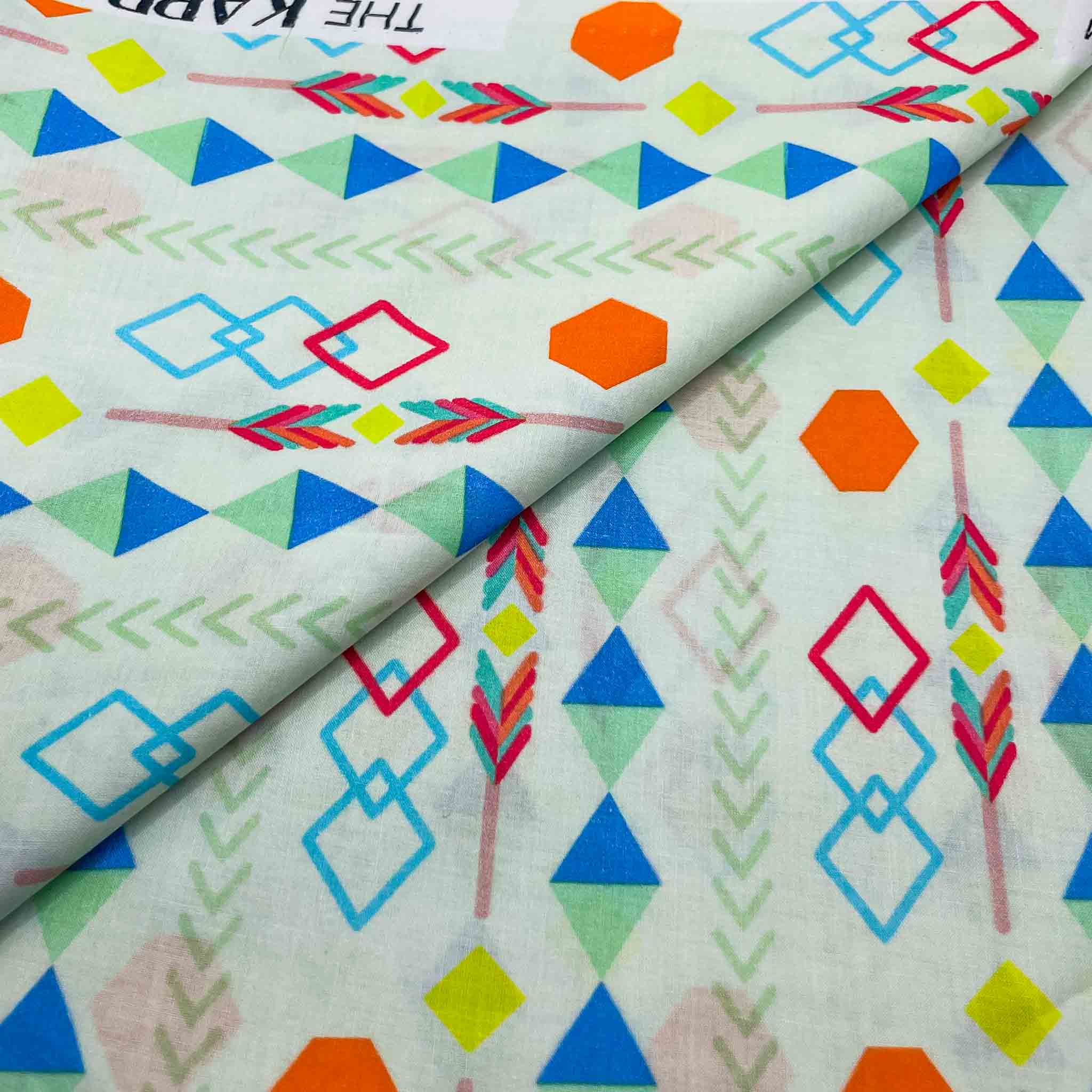 Lawn Digital Print D254