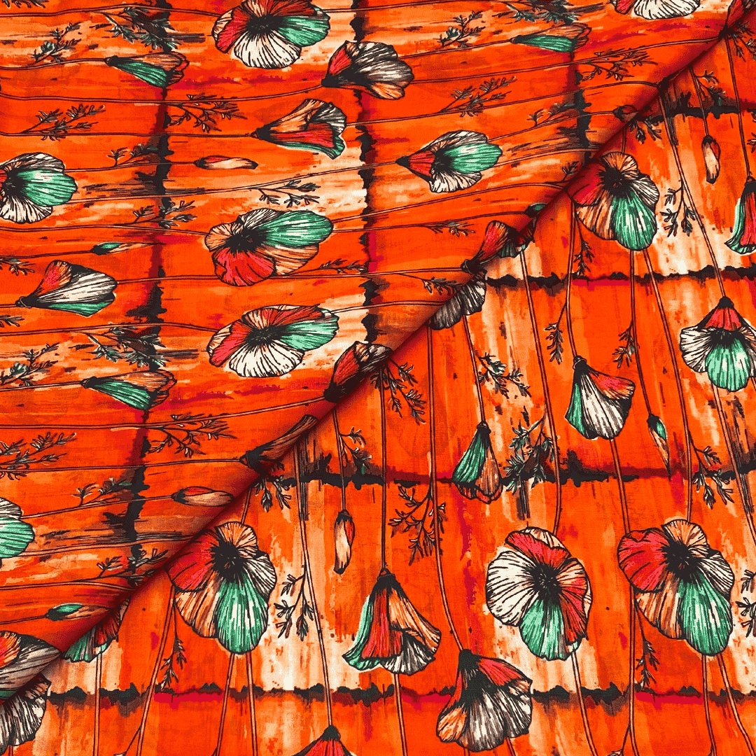 Lawn Digital Print D688