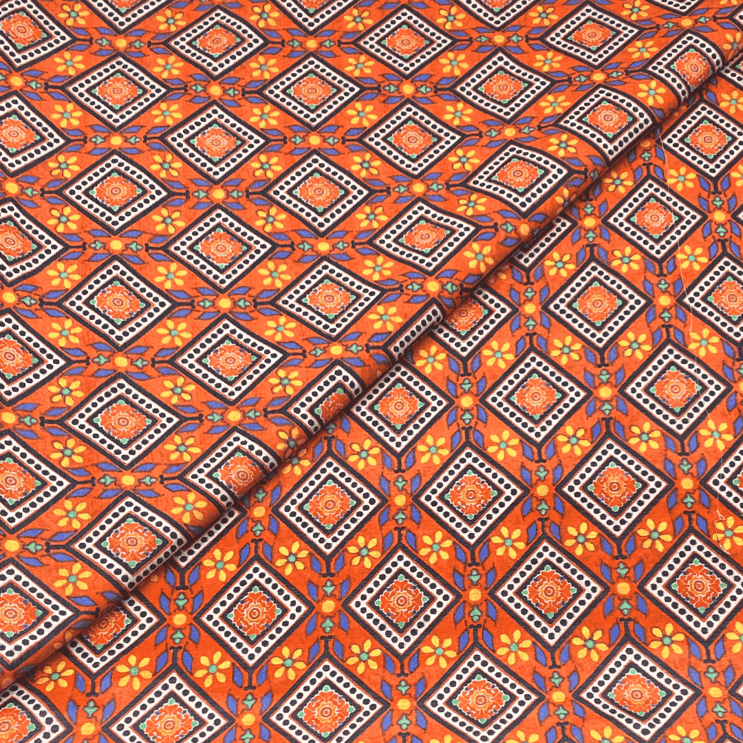 Lawn Digital Print D652