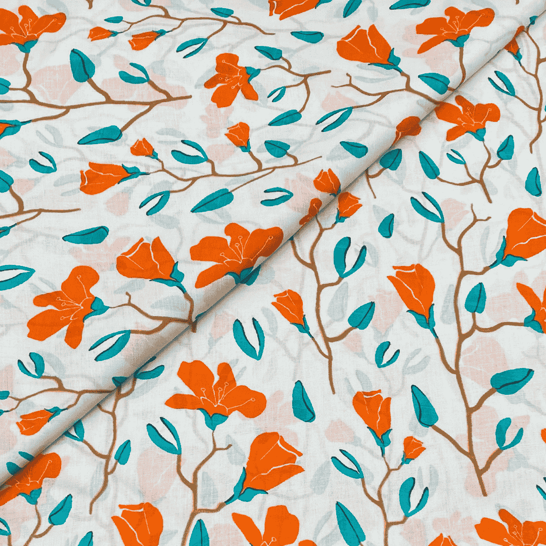 Lawn Digital Print D695