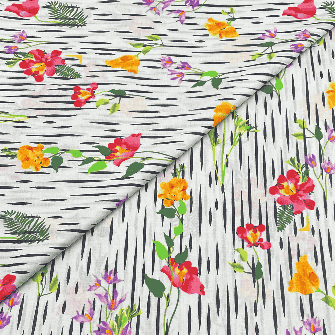 Lawn Digital Print D534